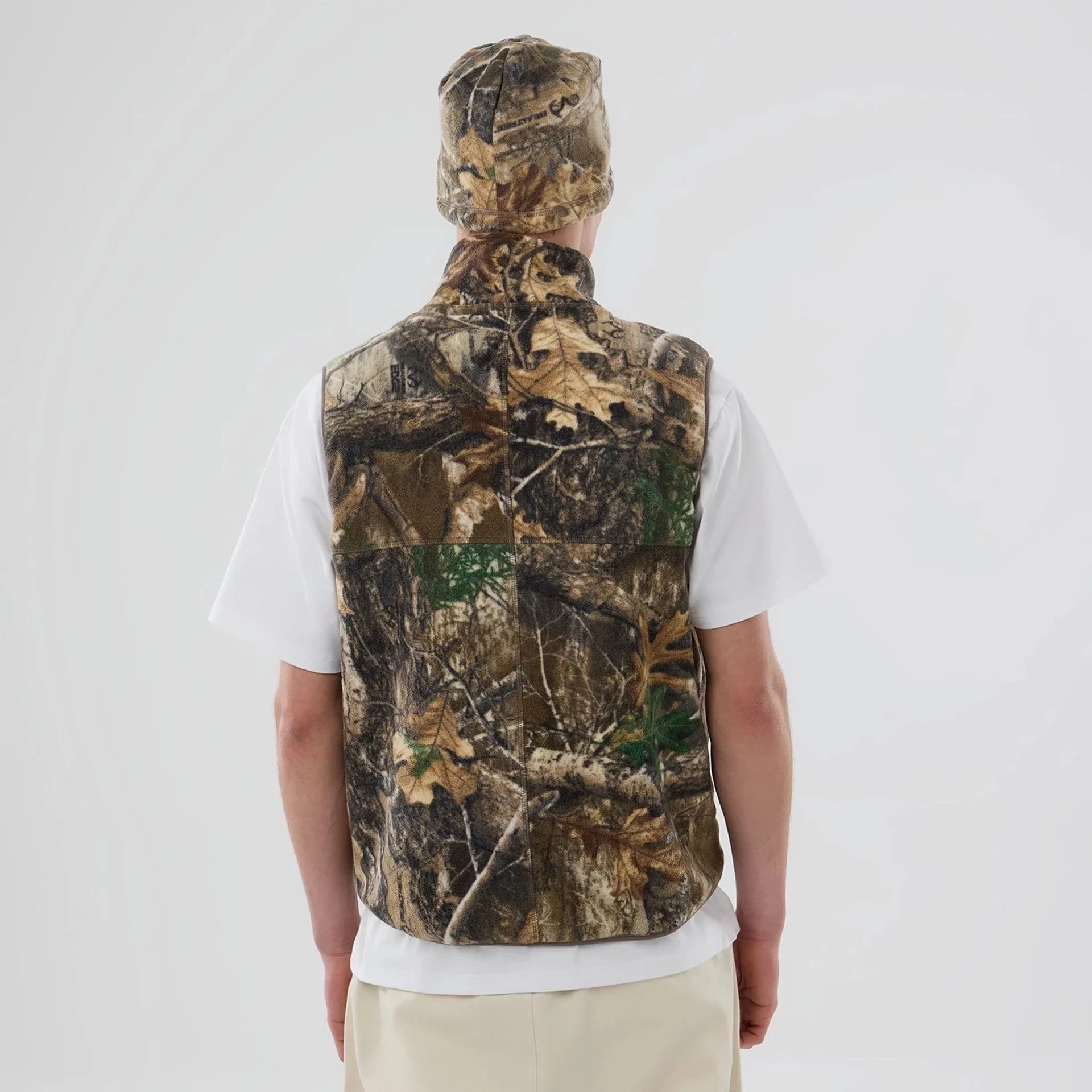 Thisisneverthat X New Era Revolution Fleece Real Tree Vest - Image 2