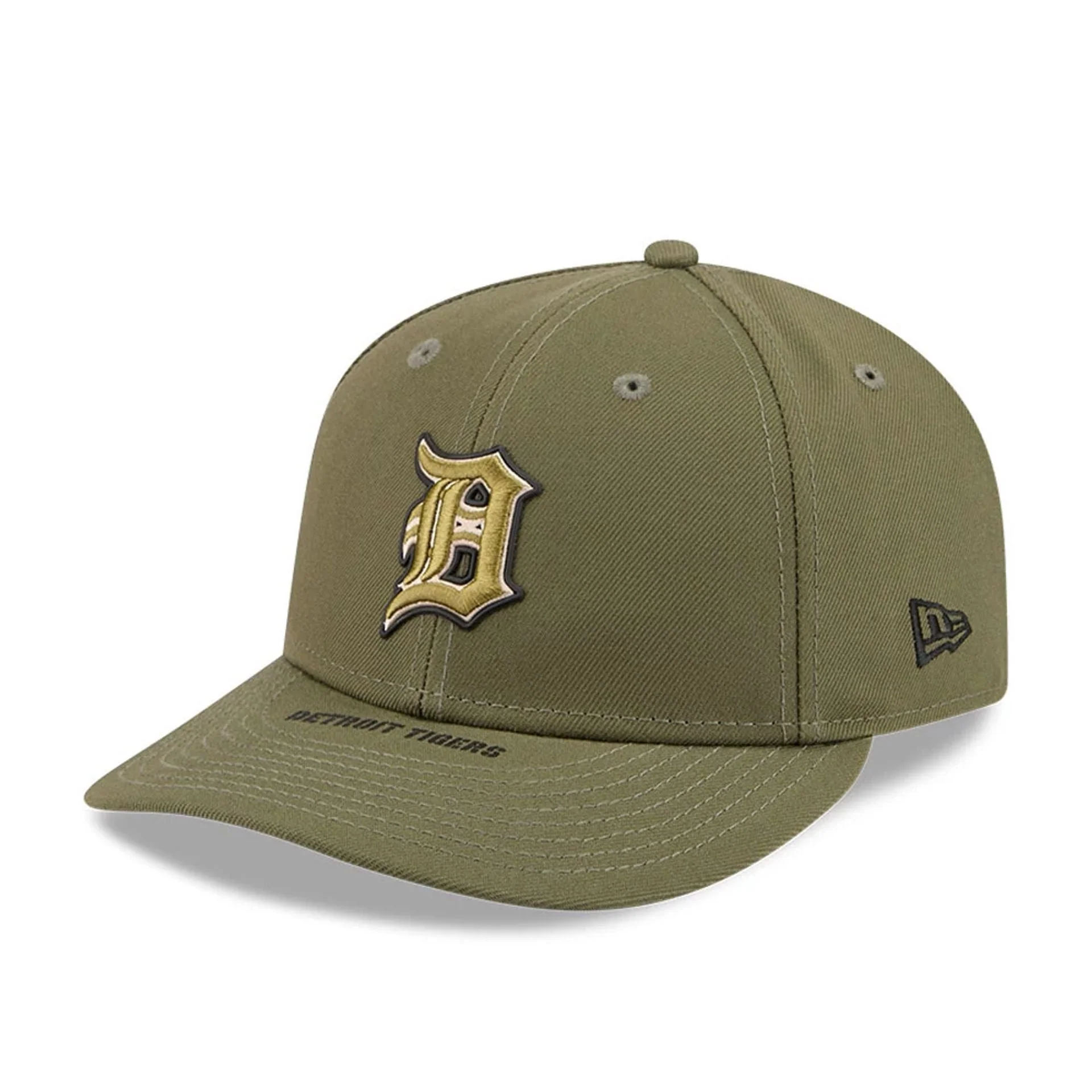 Tigers MLB Armed Forces Day 2026 Green Low Profile 59FIFTY Fitted Cap - Image 4