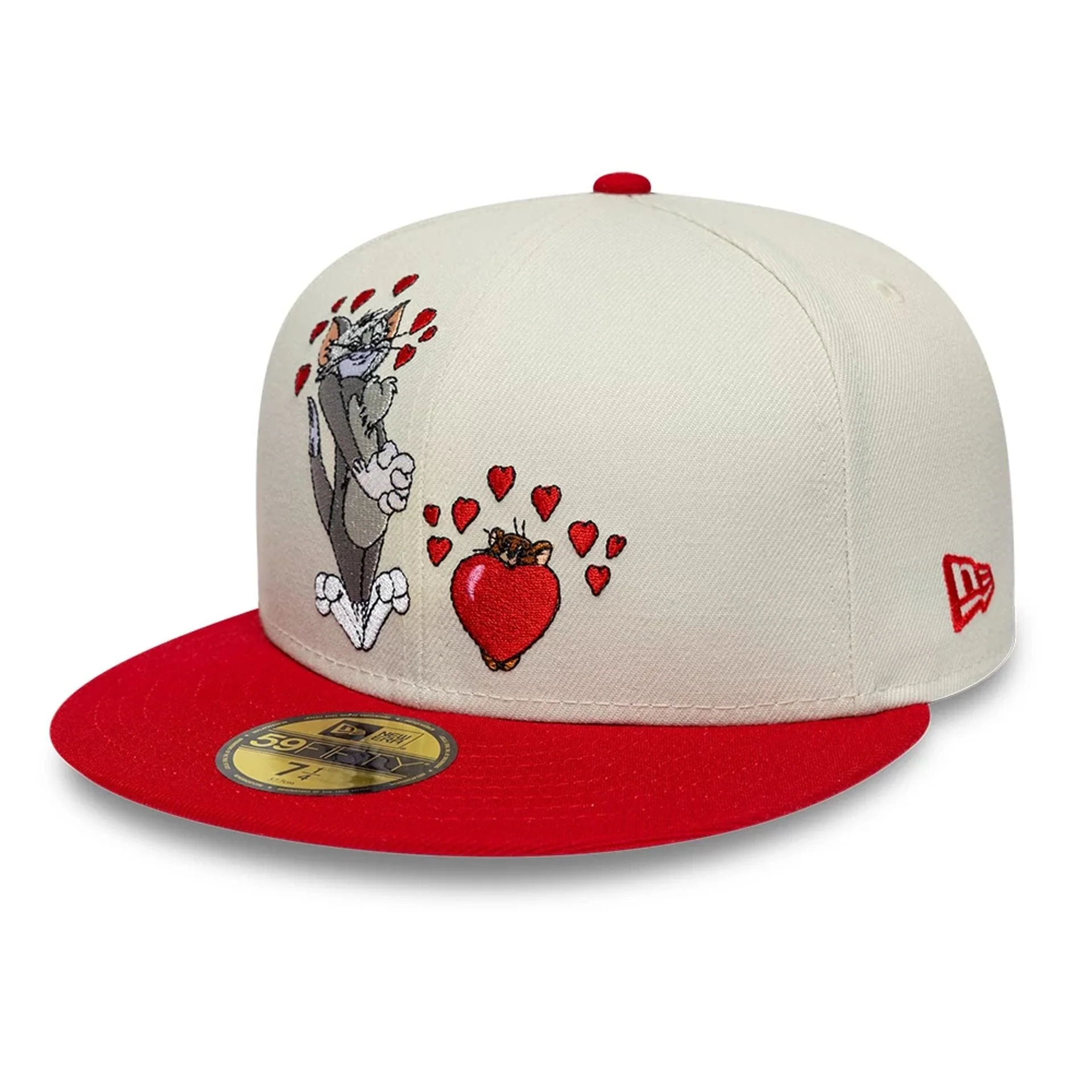 Tom & Jerry Heart Cream 59FIFTY Fitted Cap - Image 3