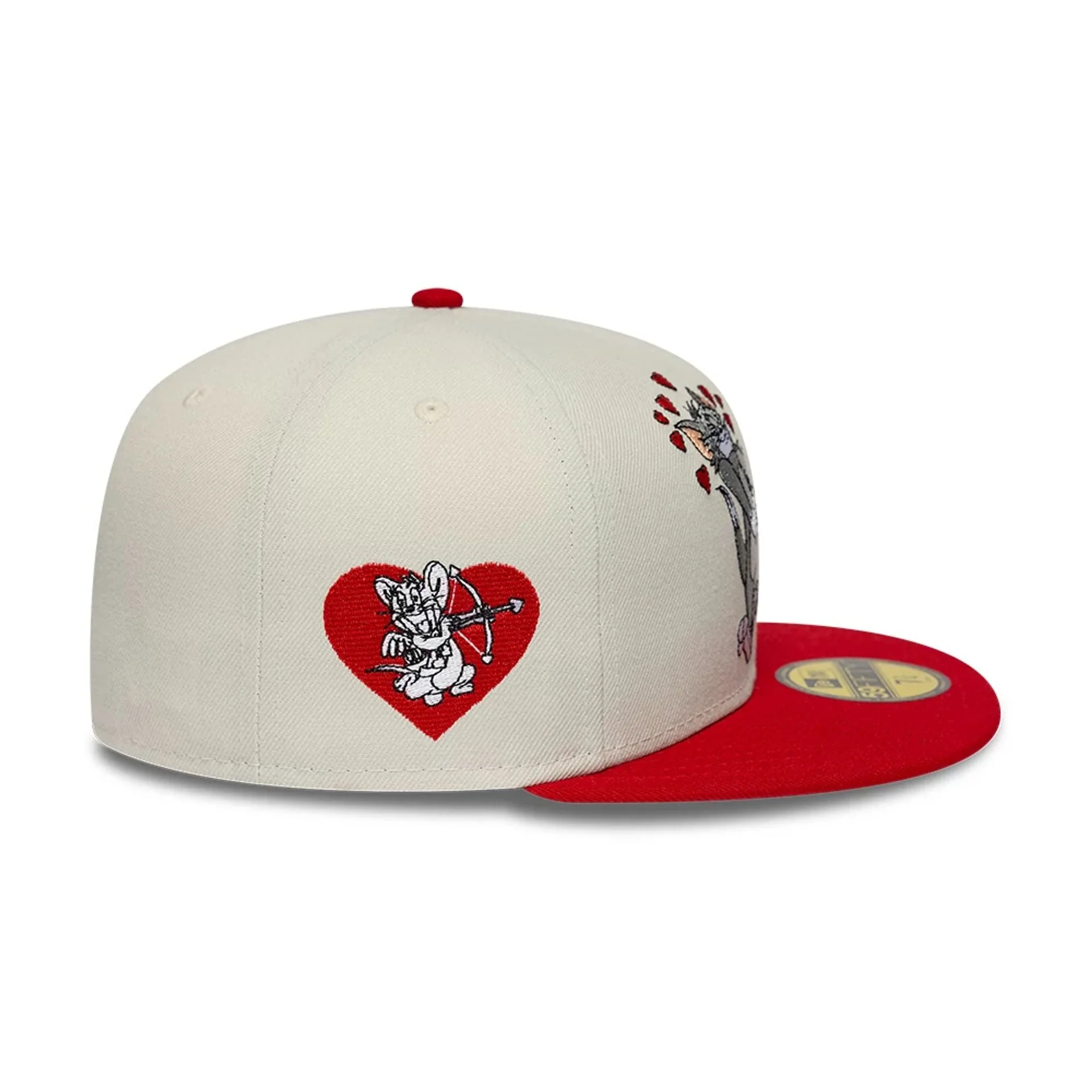 Tom & Jerry Heart Cream 59FIFTY Fitted Cap - Image 4