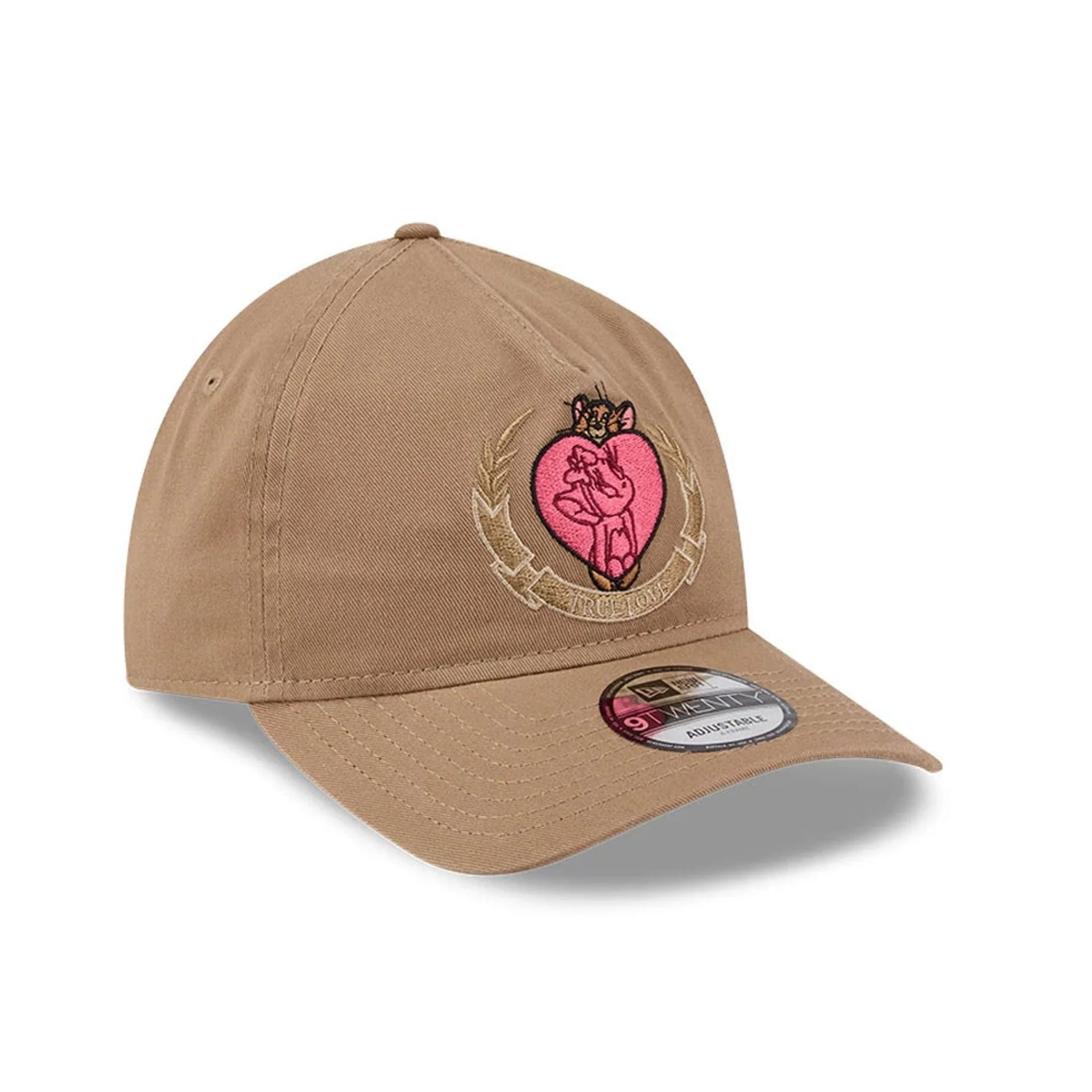 Tom & Jerry True Love Beige 9TWENTY A-Frame Adjustable Cap - Image 3