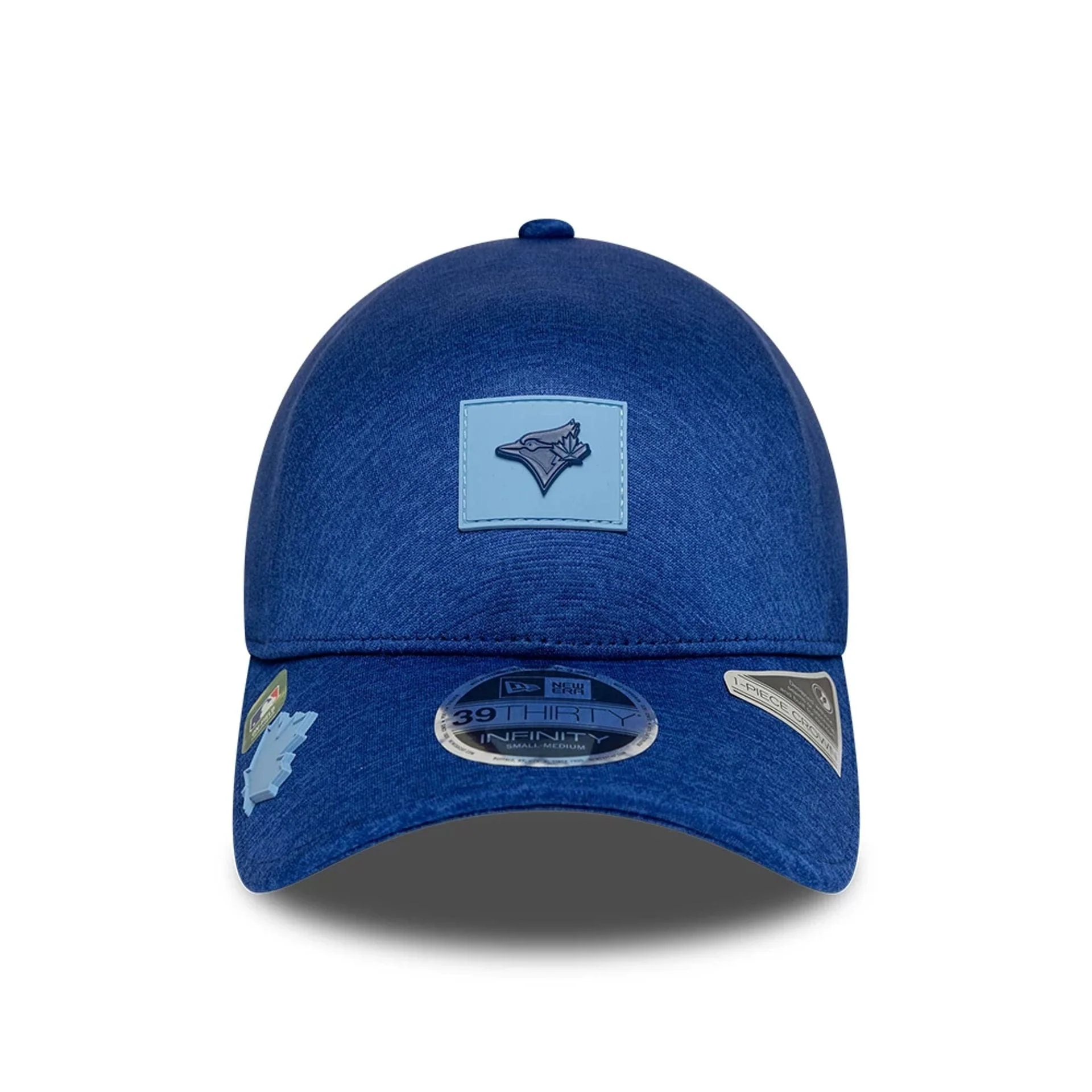 Toronto Blue Jays MLB Clubhouse Blue 39THIRTY Infinity Stretch Fit Cap - Image 2