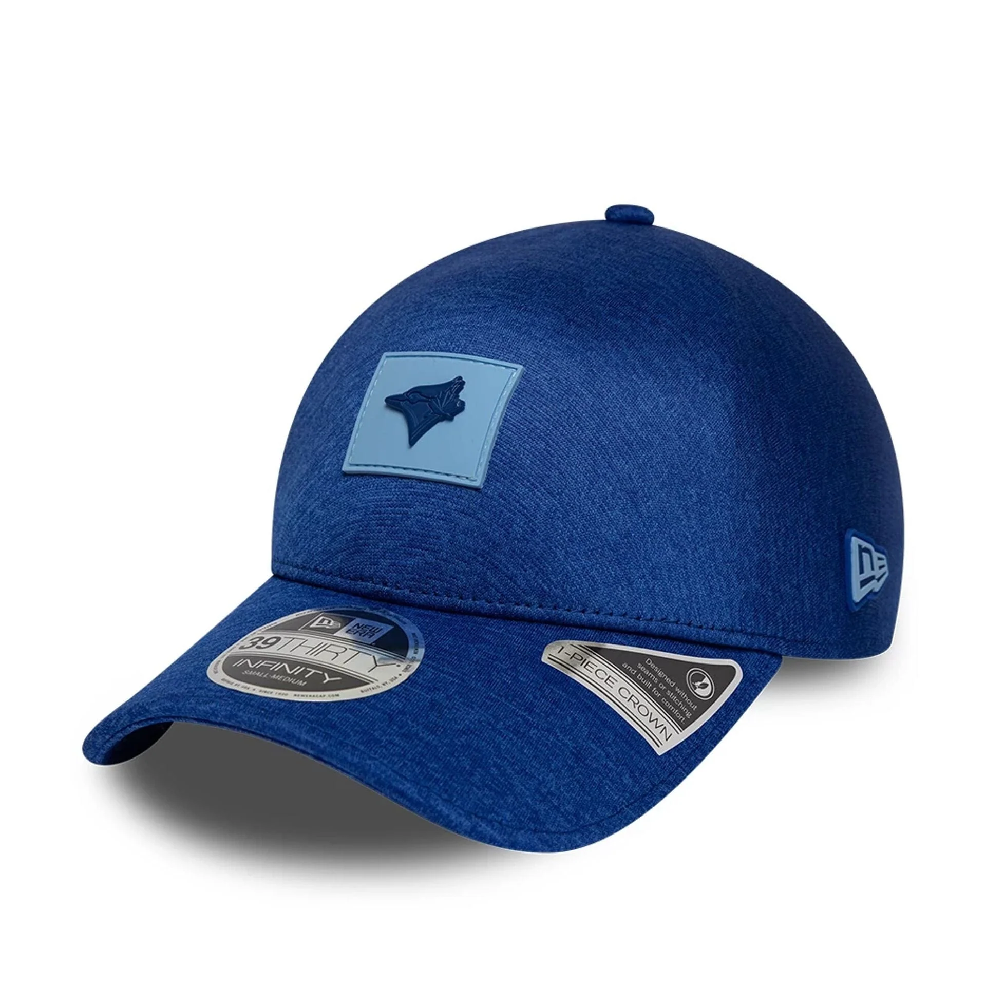 Toronto Blue Jays MLB Clubhouse Blue 39THIRTY Infinity Stretch Fit Cap - Image 3