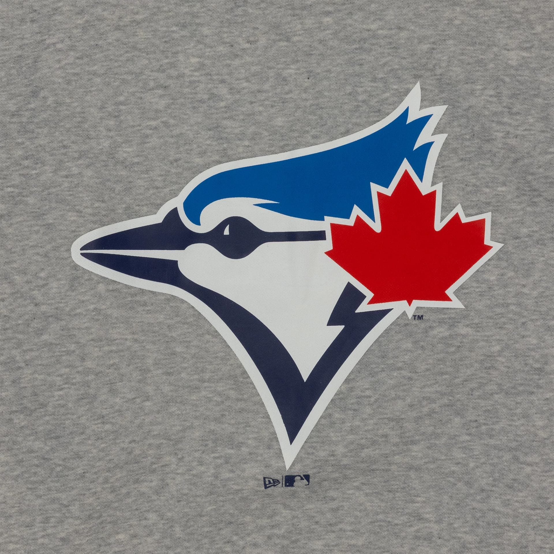 Toronto Blue Jays MLB Regular Grey Pullover Hoodie - Image 3