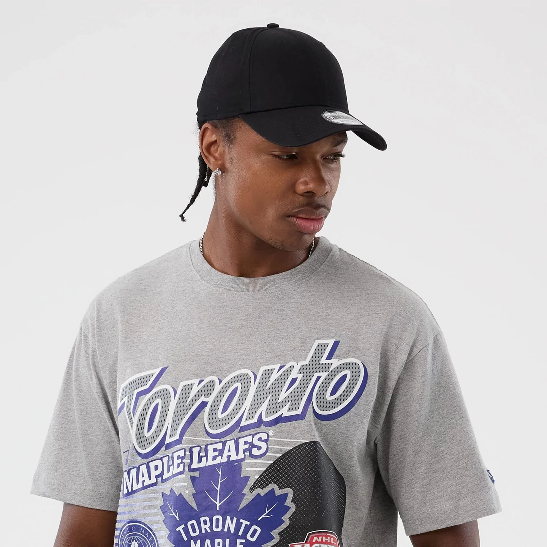 Toronto Maple Leafs NHL Sport Classic Grey T-Shirt - Image 4