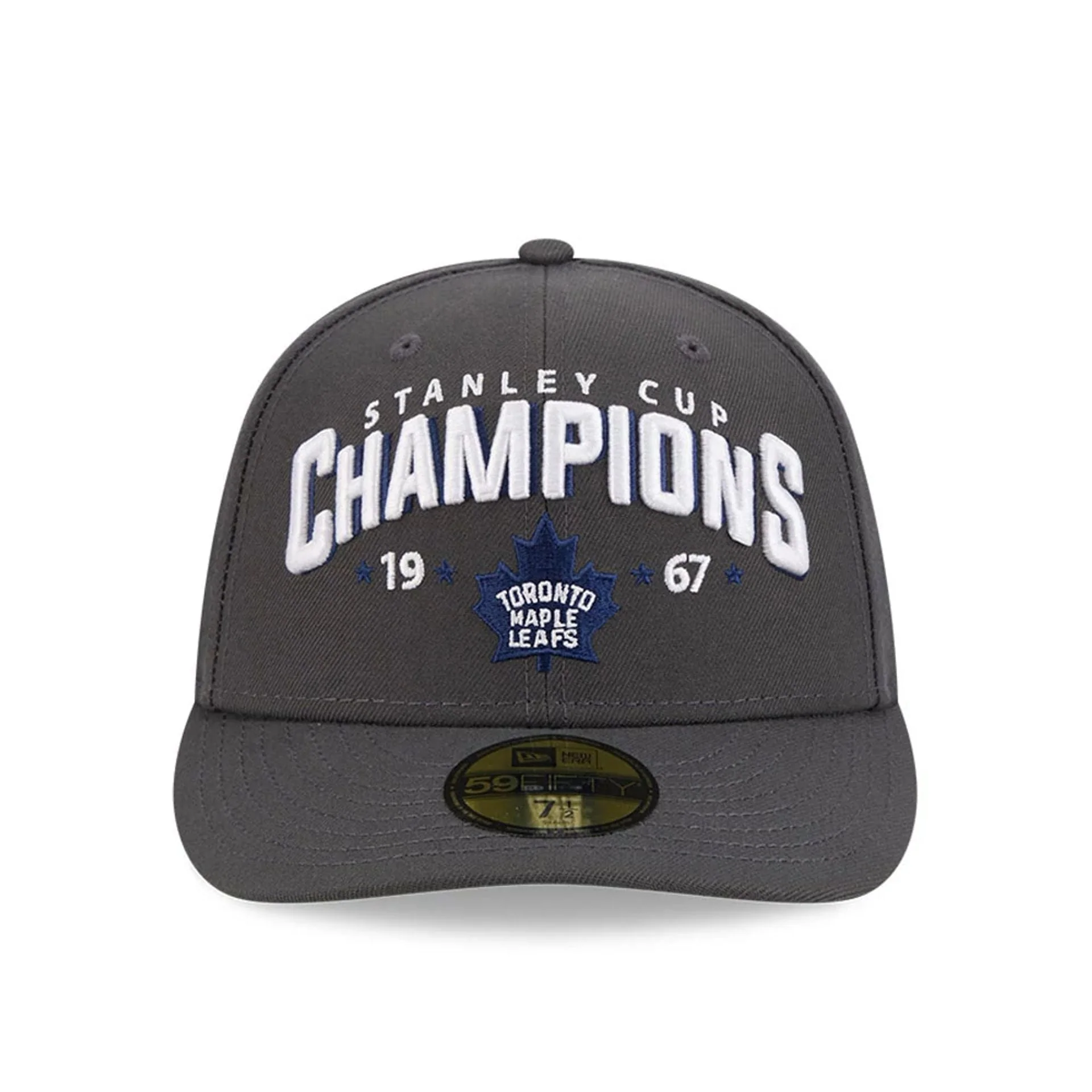 Toronto Maple Leafs NHL Stanley Cup Champions Dark Grey 59FIFTY Fitted Cap - Image 3