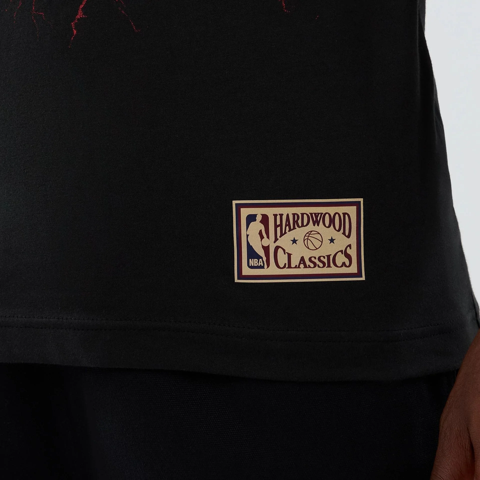 Toronto Raptors NBA Hardwood Classic Black T-Shirt - Image 5