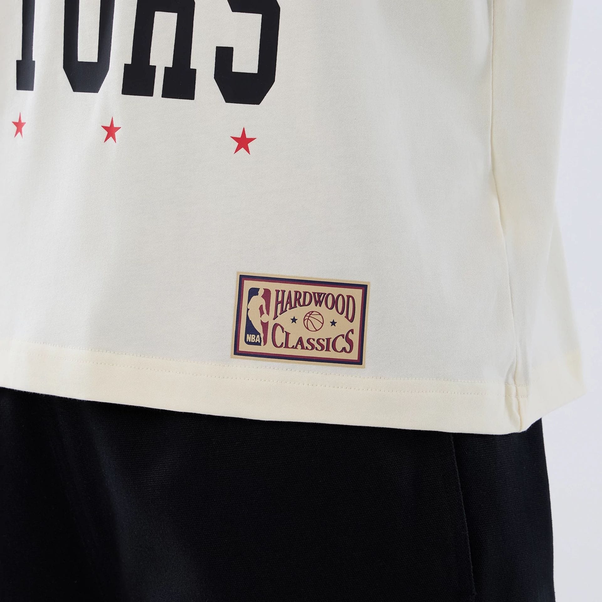 Toronto Raptors NBA Hardwood Classic Cream T-Shirt - Image 5