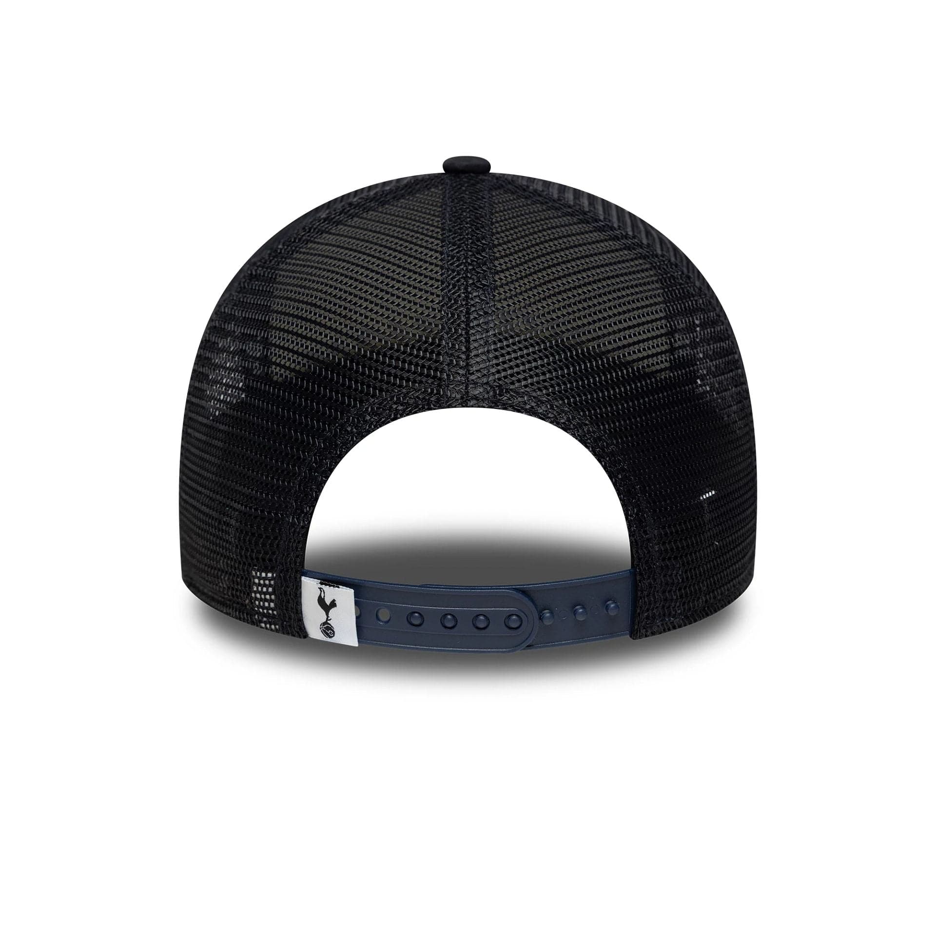 Tottenham Hotspur FC Puff Wordmark Navy 9FORTY A-Frame Trucker Cap - Image 4