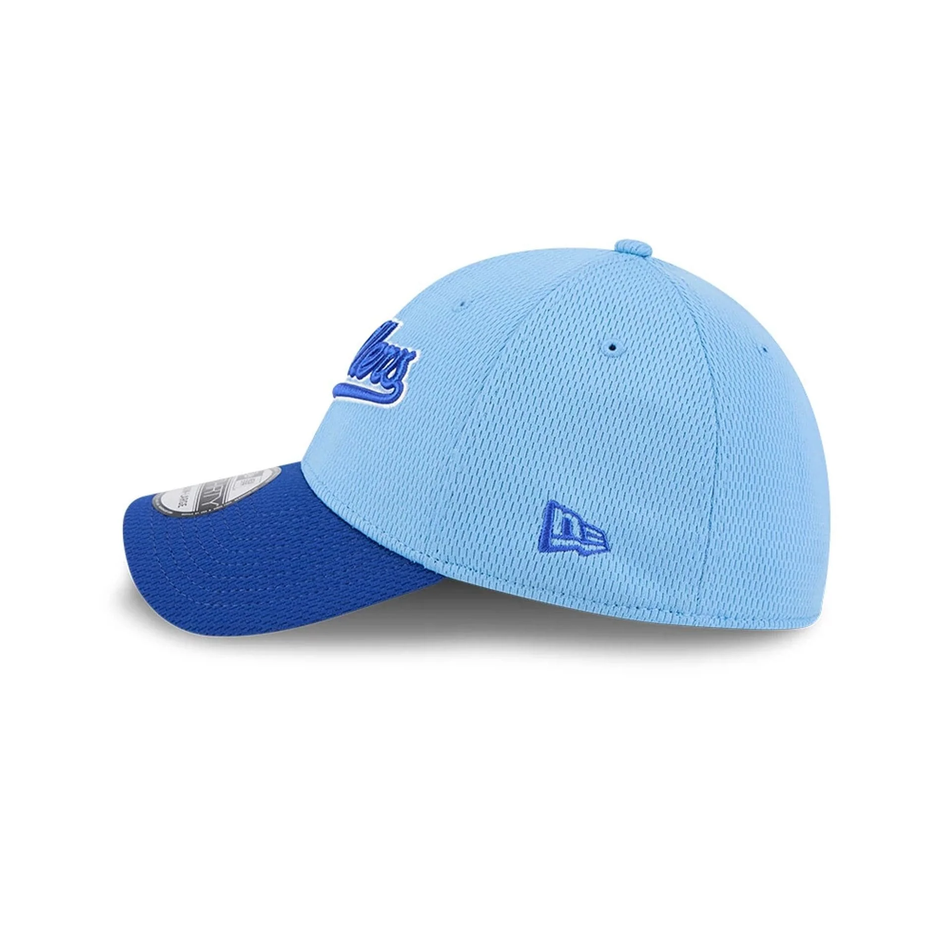 Tulsa Drillers MiLB Batting Practice Pastel Blue 39THIRTY Stretch Fit Cap - Image 5