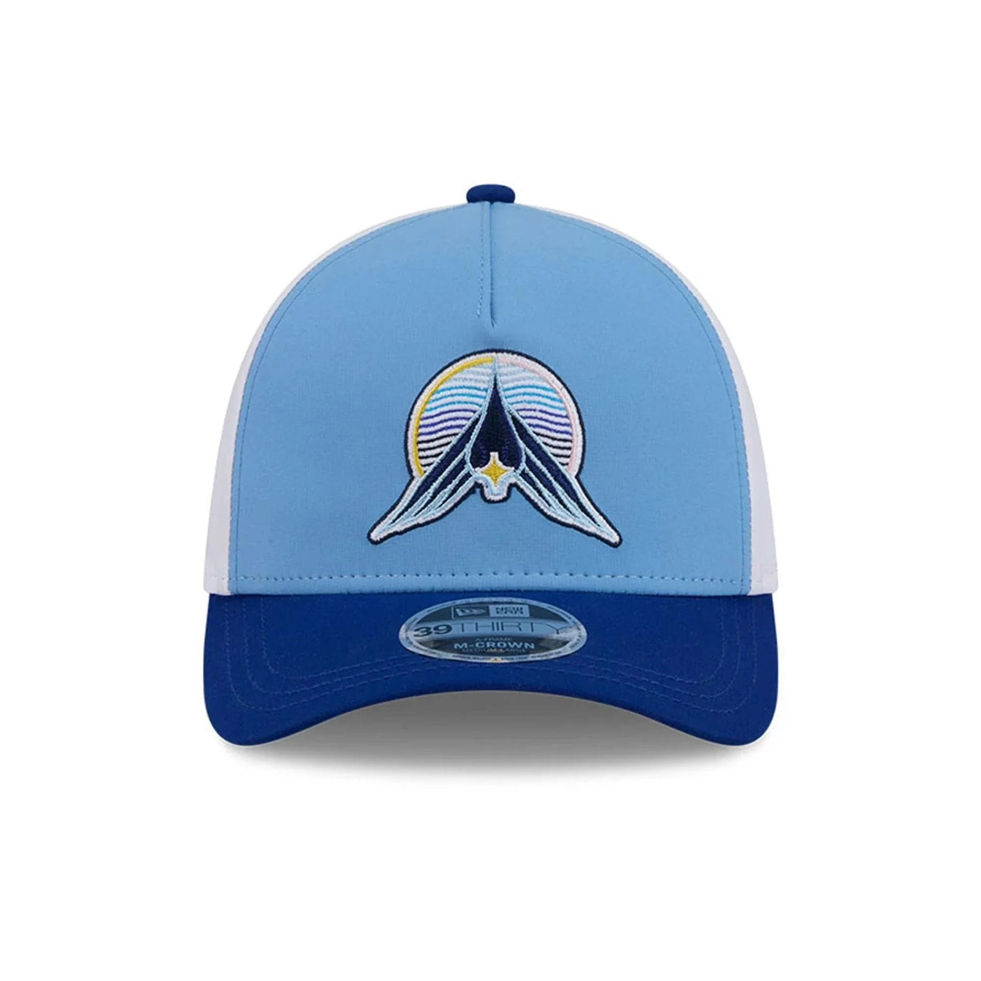 Twins MLB City Connect Blue 39THIRTY M-Crown A-Frame Stretch Fit Cap - Image 3