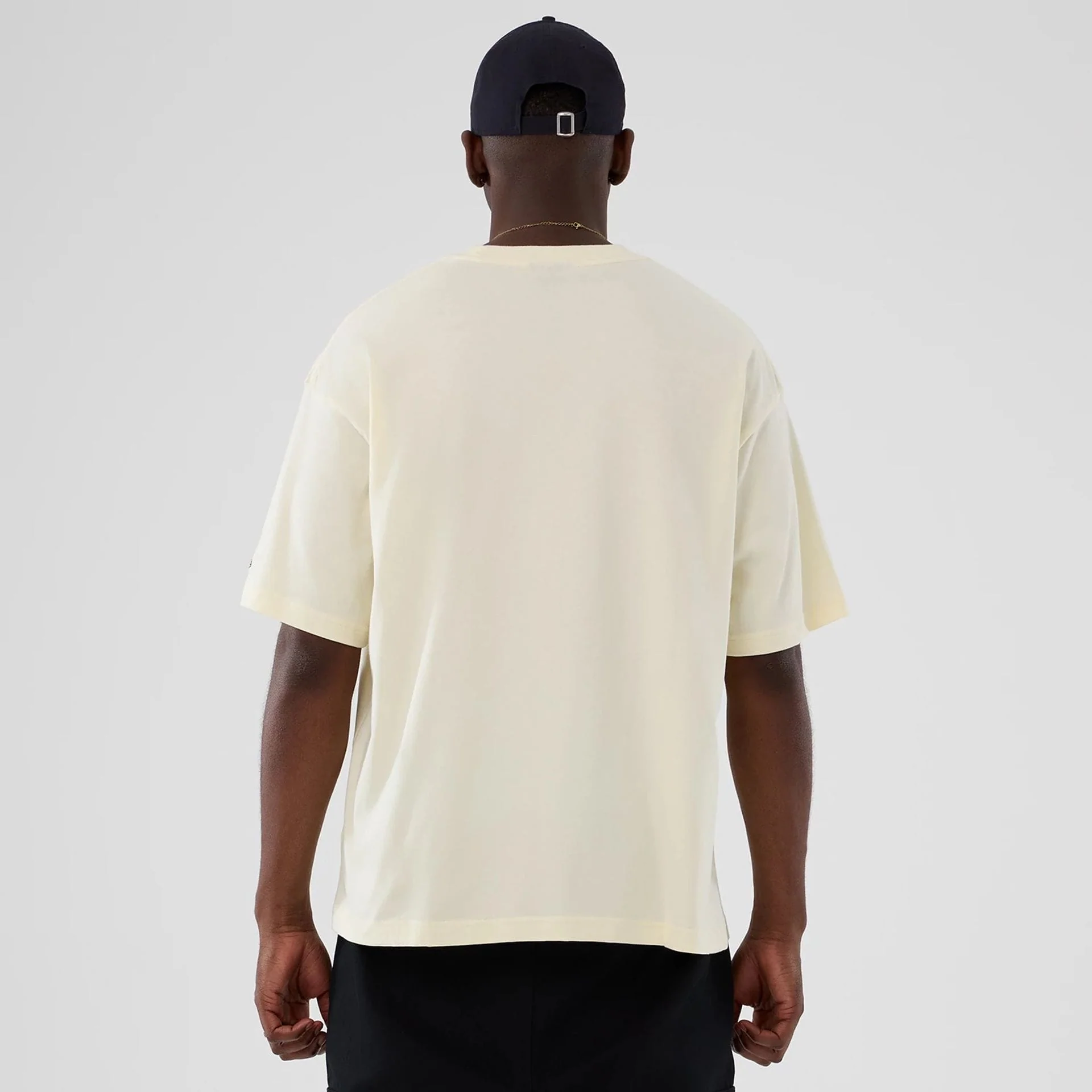 Utah Jazz NBA Hardwood Classic Cream T-Shirt - Image 2