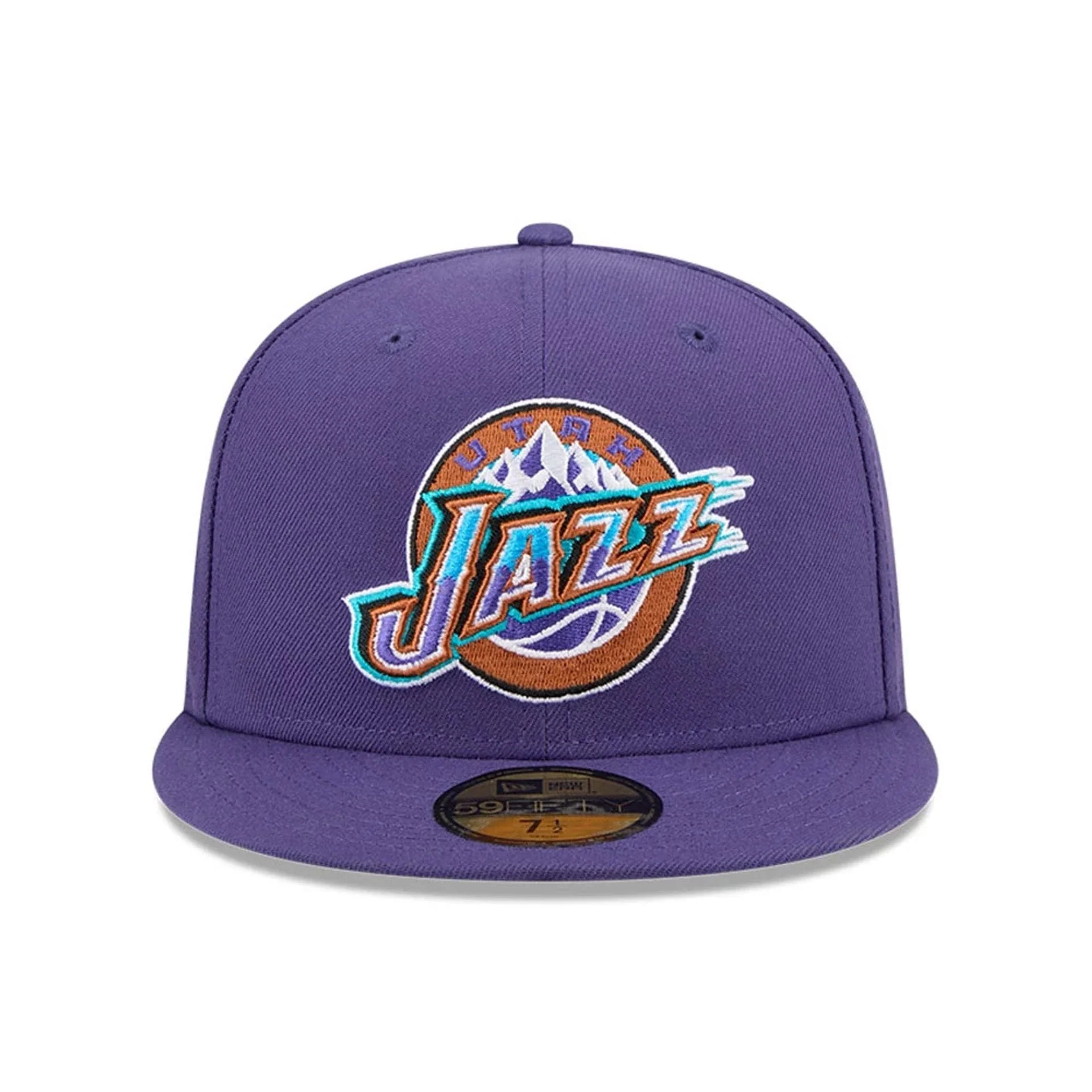 Utah Jazz NBA Hardwood Classic Dark Purple 59FIFTY Fitted Cap - Image 4