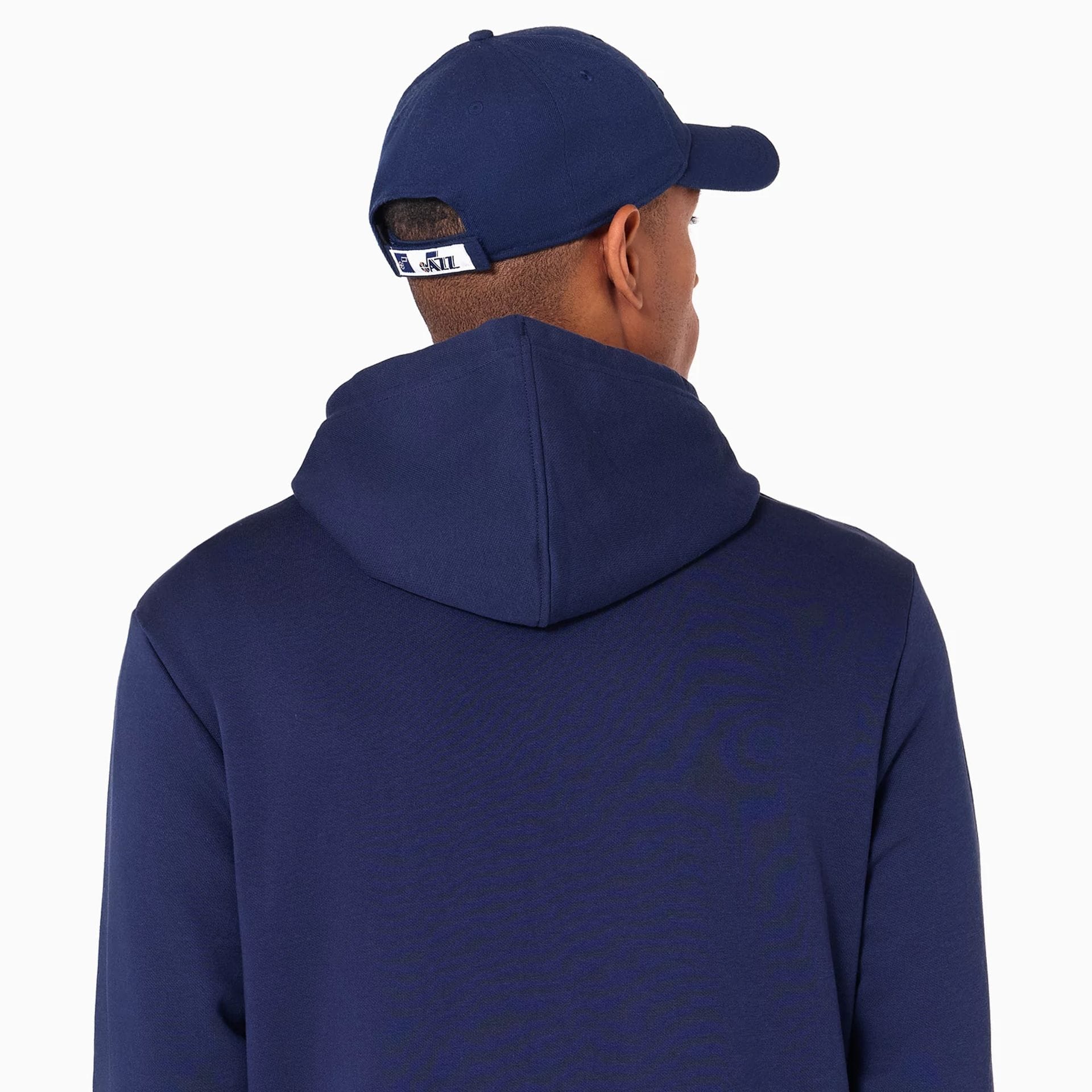 Utah Jazz NBA Navy Pullover Hoodie - Image 3