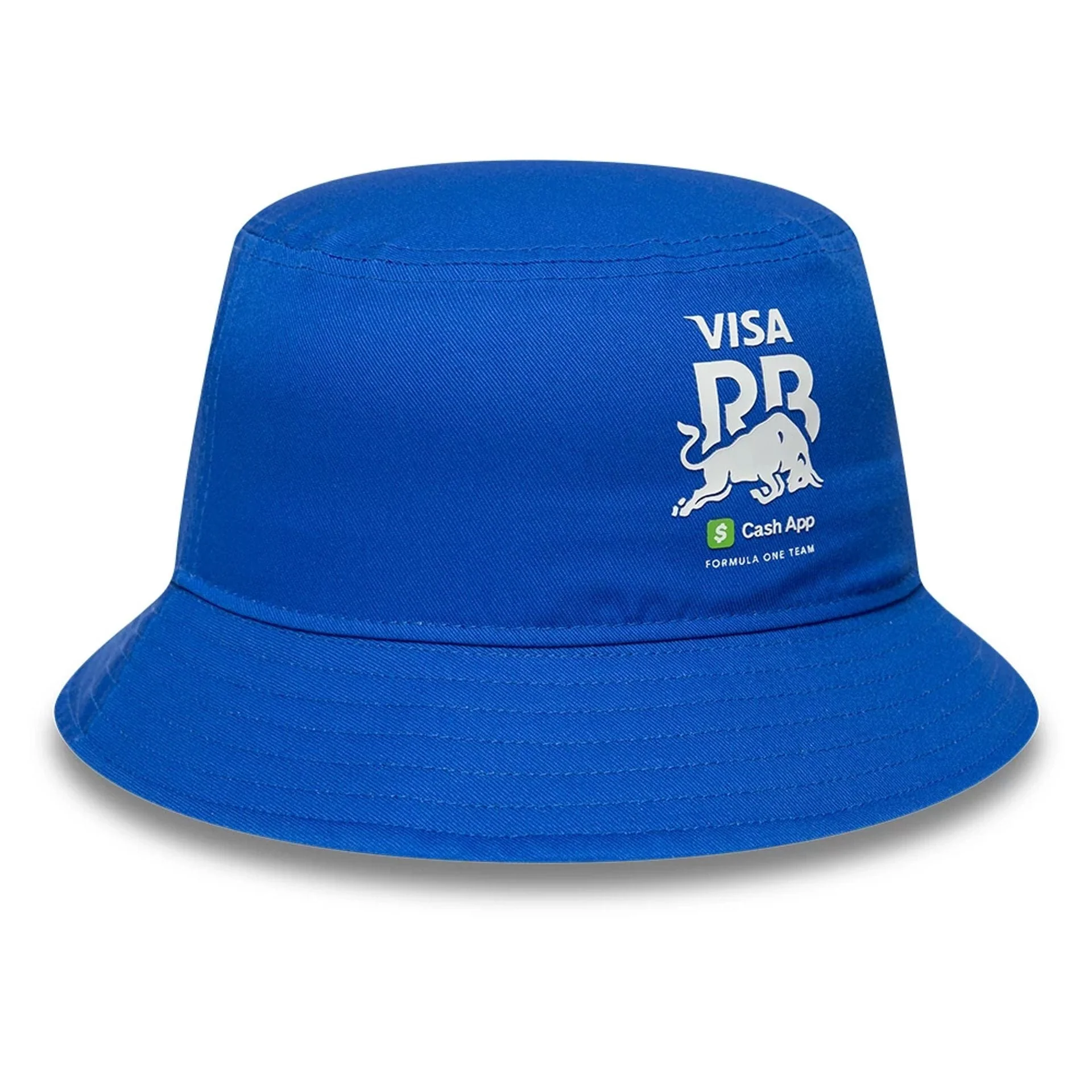 Visa Cash App Racing Bulls Essential Bright Blue Bucket Hat - Image 3