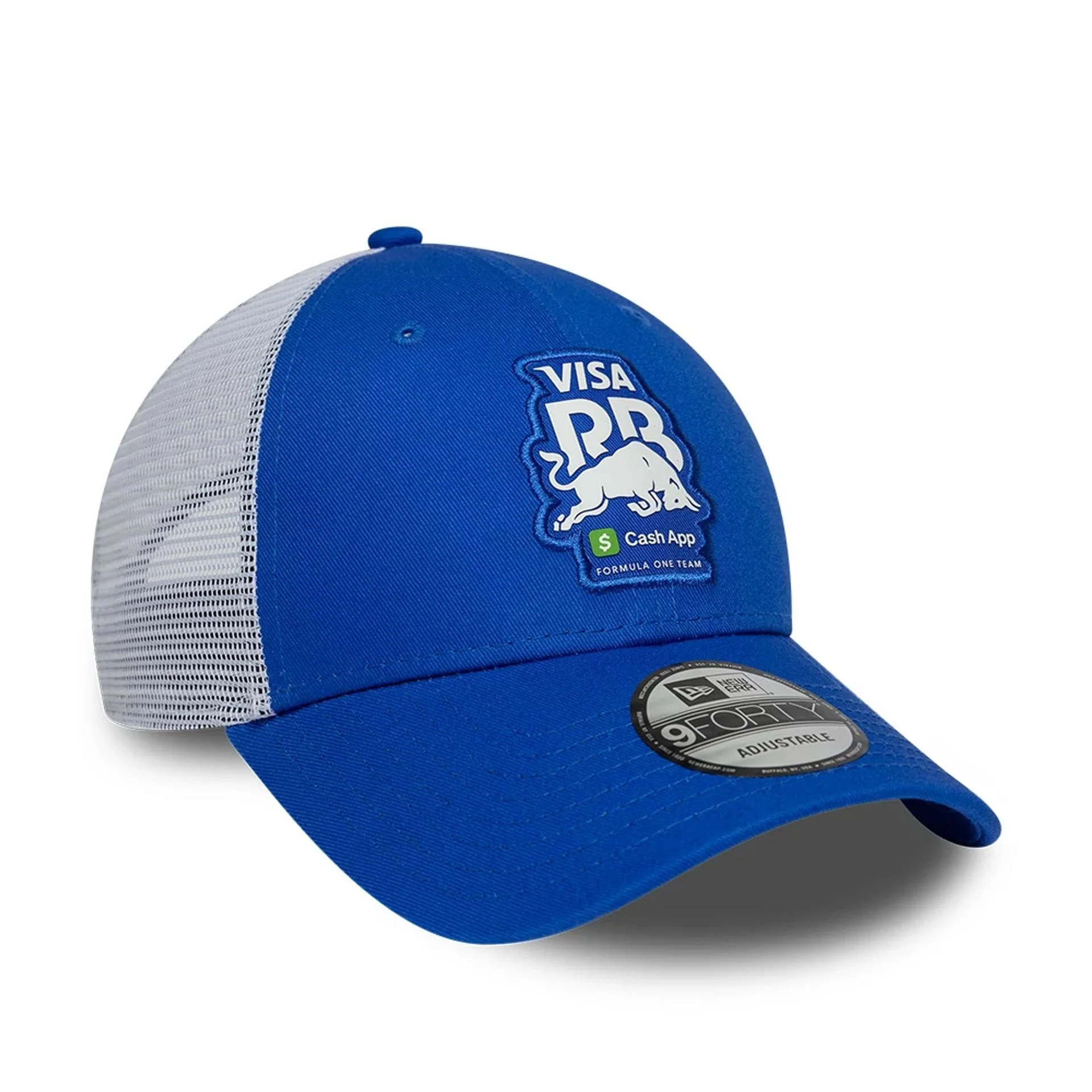 Visa Cash App Racing Bulls Summer League Bright Blue 9FORTY Adjustable Cap - Image 3