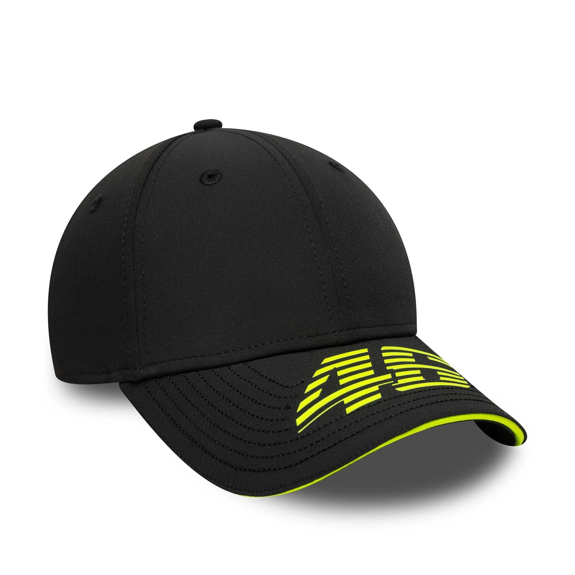 VR46 Recycled Stripe Black 9FORTY Cap - Image 3