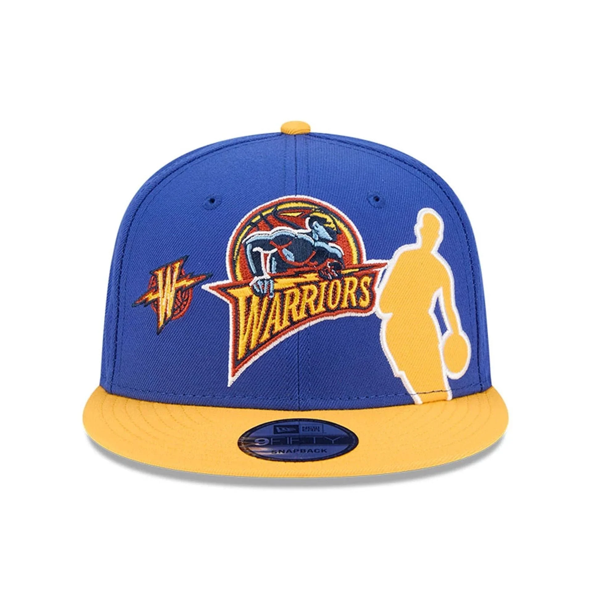 Warriors NBA Hardwood Classic ASG Blue 9FIFTY Snapback Adjustable Cap - Image 3