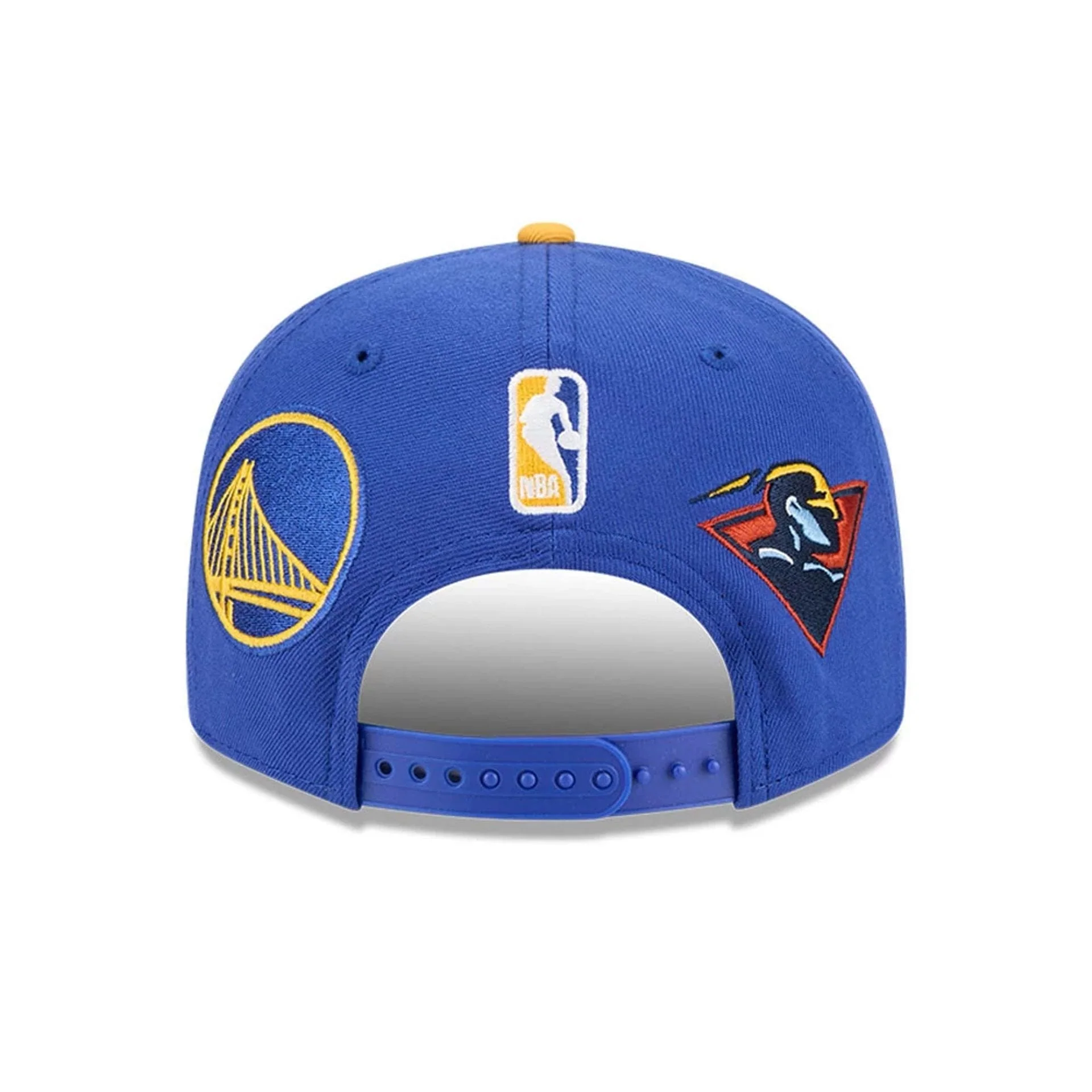 Warriors NBA Hardwood Classic ASG Blue 9FIFTY Snapback Adjustable Cap - Image 5