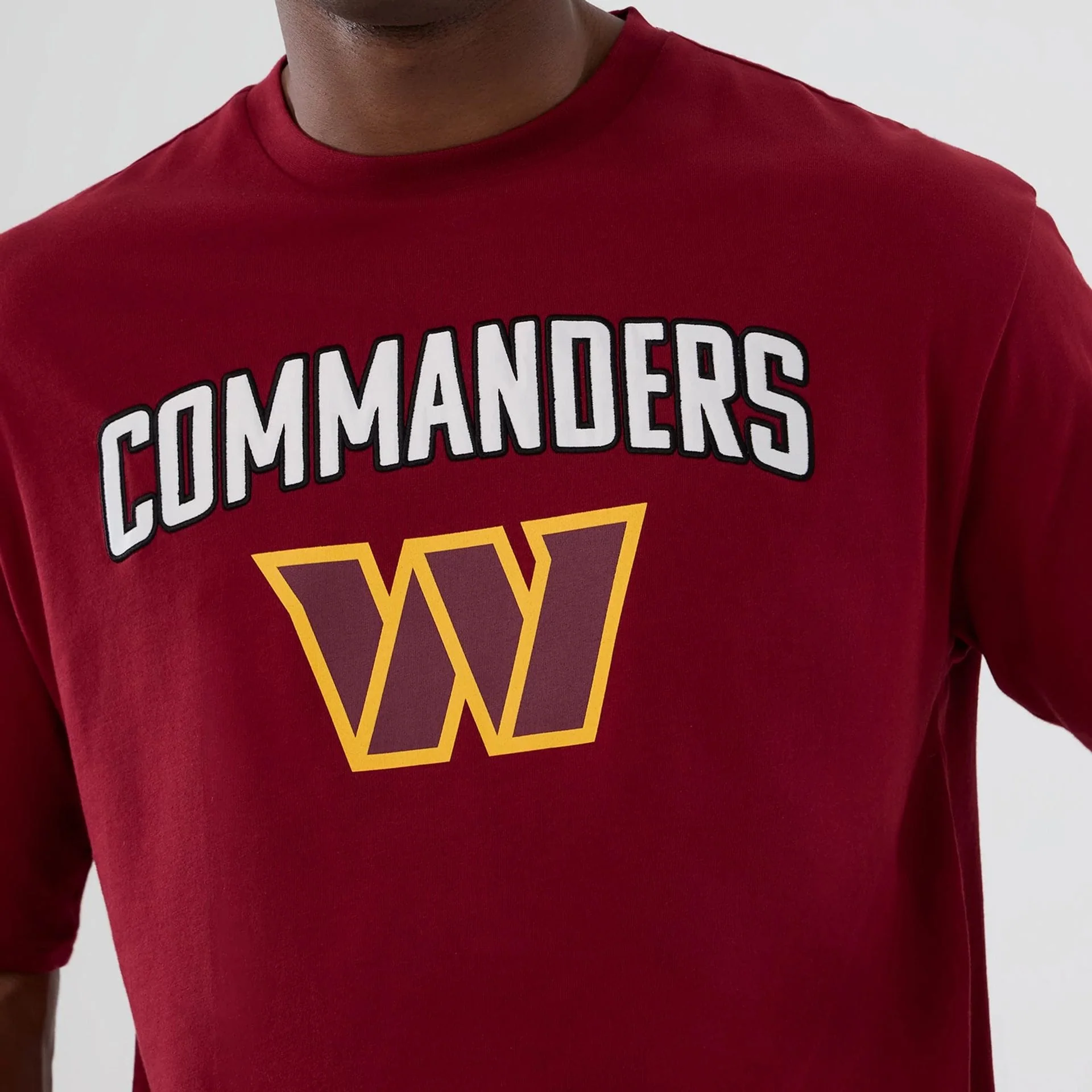 Washington Commanders NFL International Series Games 2025 Dark Red Premium T-Shirt - Image 3