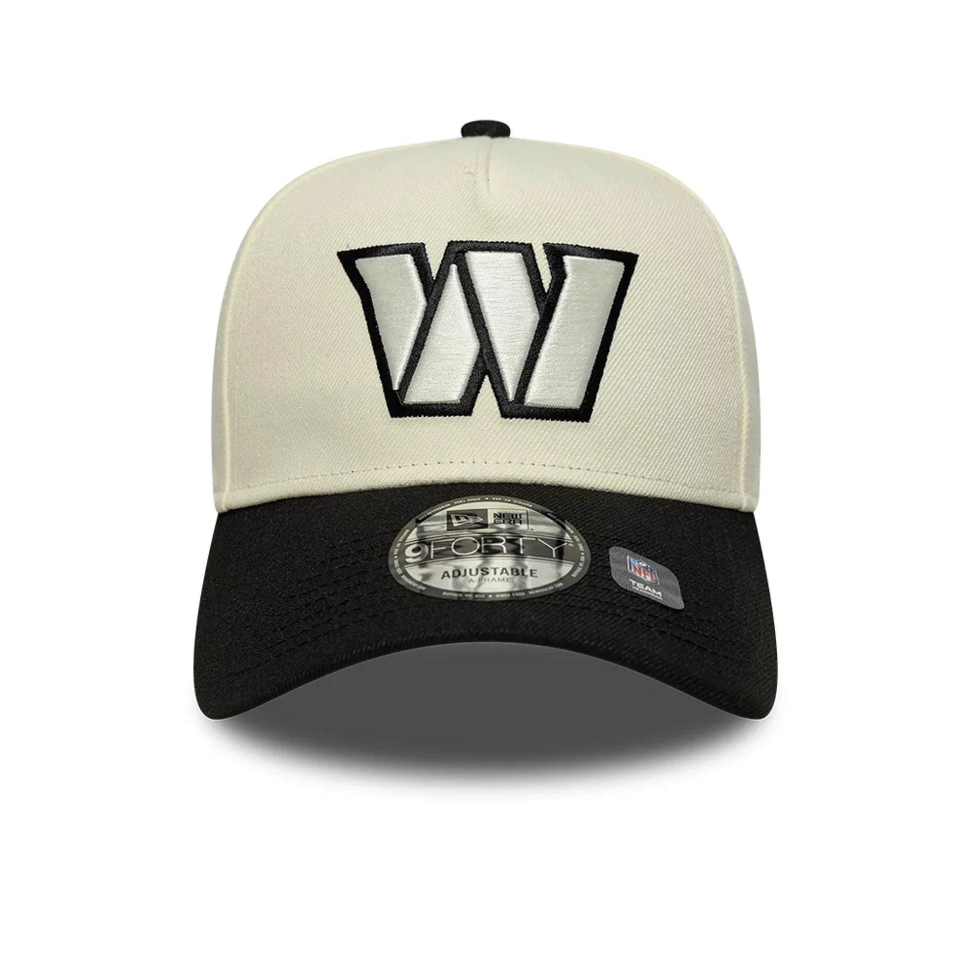 Washington Commanders NFL White 9FORTY A-Frame Adjustable Cap - Image 3
