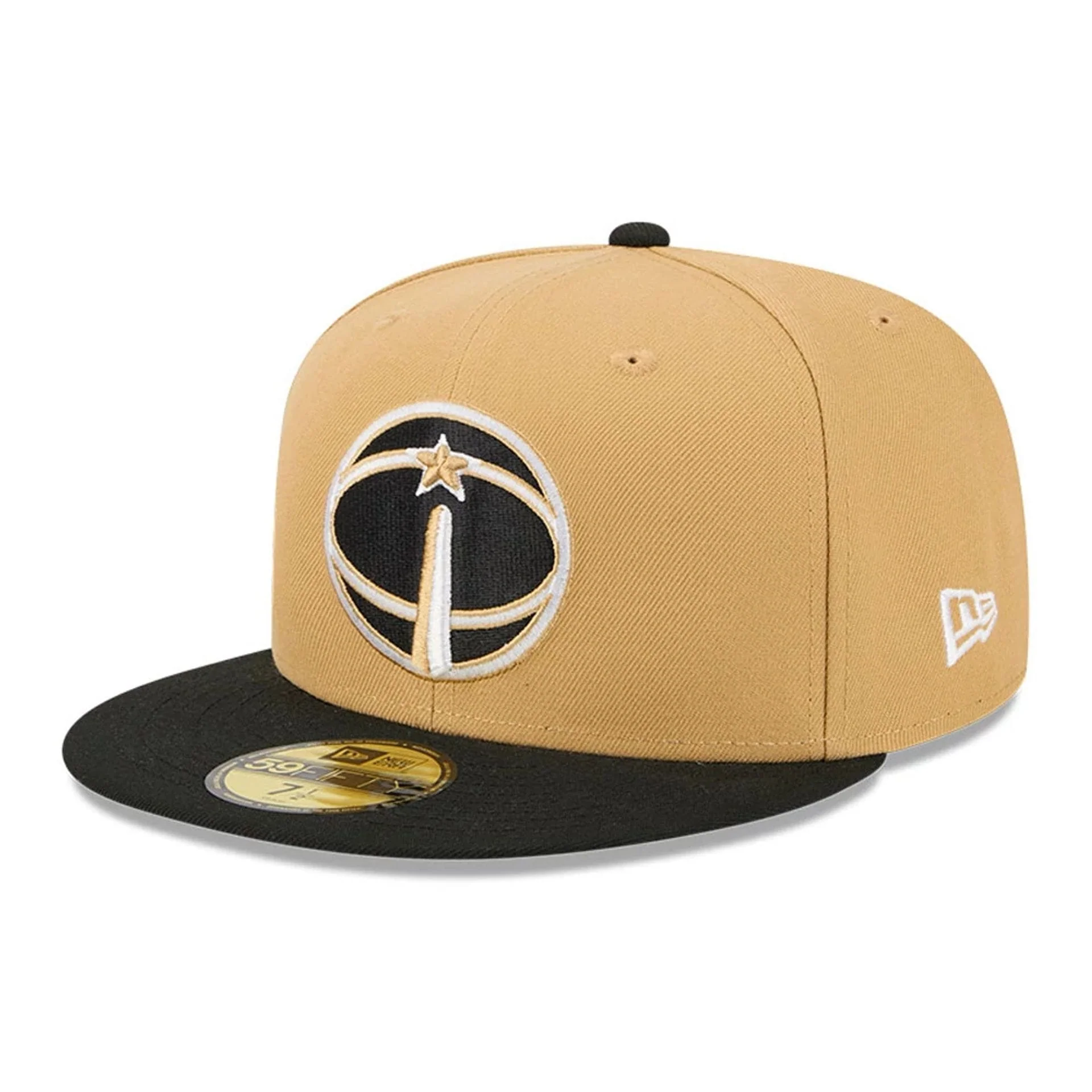 Washington Wizards NBA City Edition Beige 59FIFTY Fitted Cap - Image 3