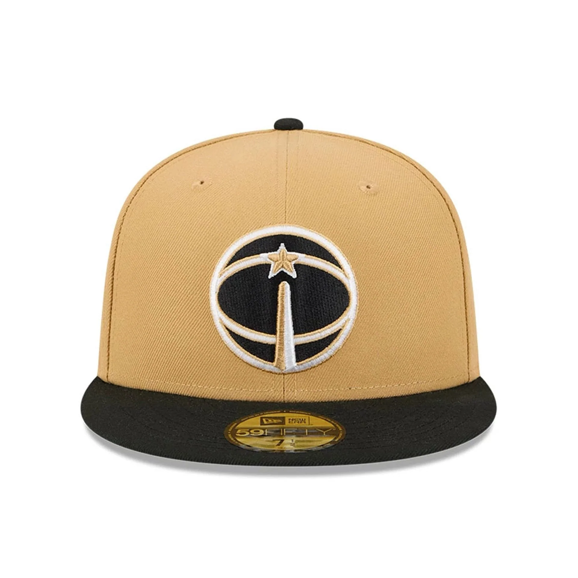 Washington Wizards NBA City Edition Beige 59FIFTY Fitted Cap - Image 4