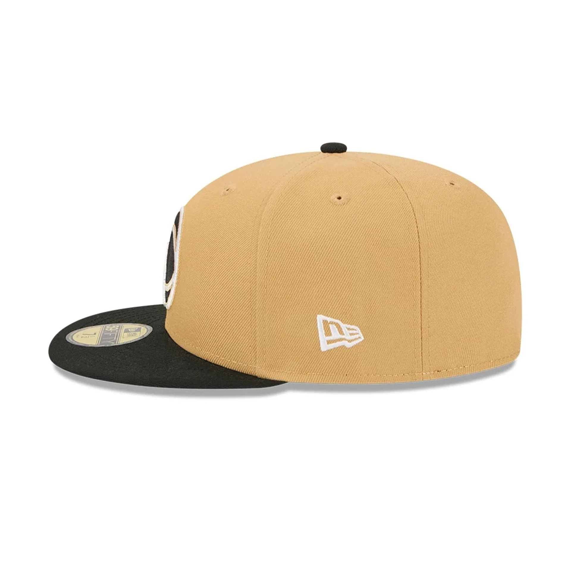 Washington Wizards NBA City Edition Beige 59FIFTY Fitted Cap - Image 7