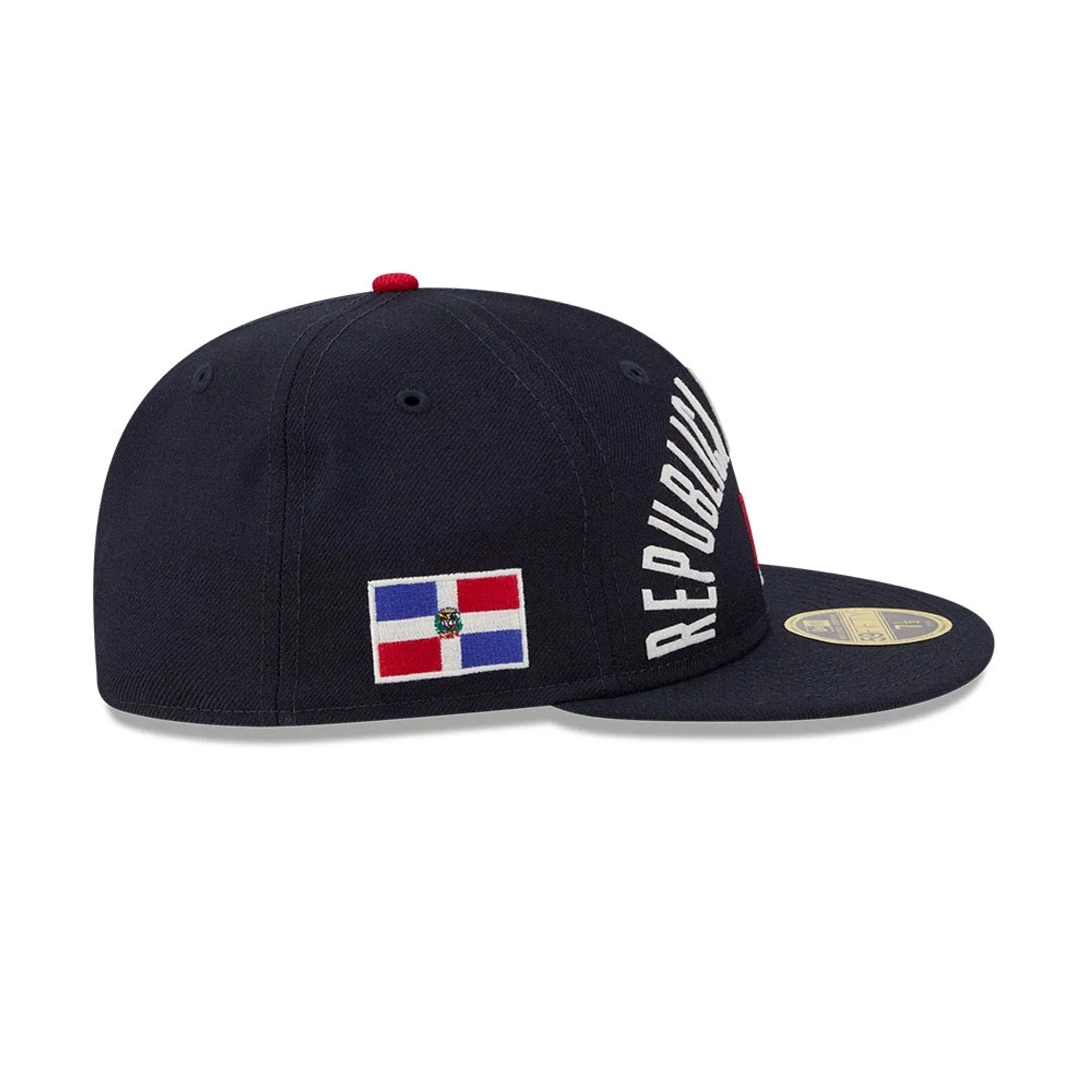 WBC Dominican Republic Navy Retro Crown 59FIFTY Fitted Cap - Image 5