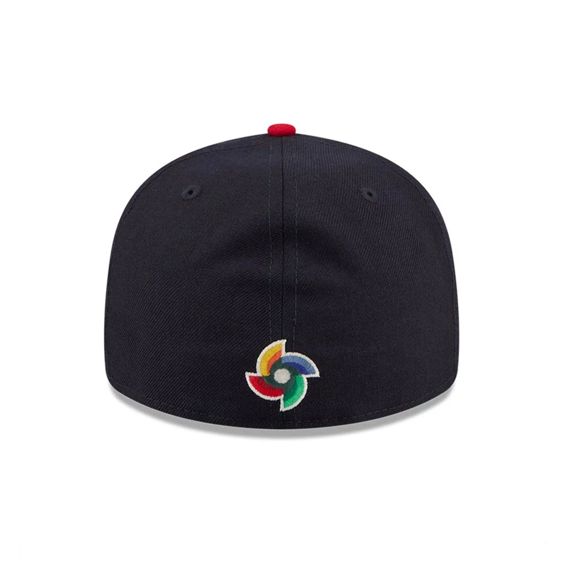 WBC Great Britain Classical Script Navy Retro Crown 59FIFTY Fitted Cap - Image 7