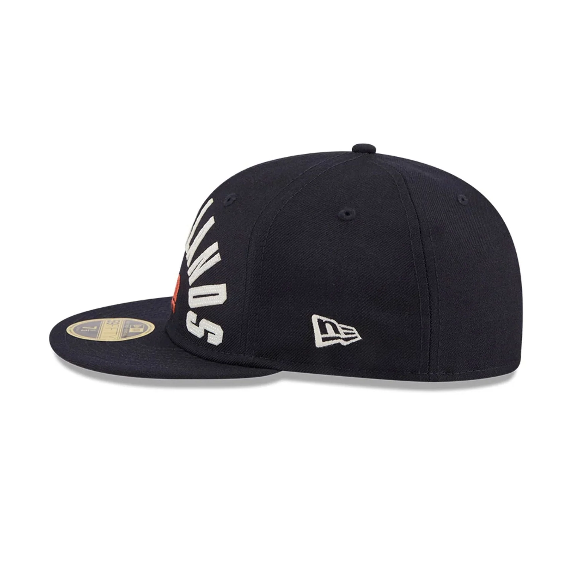 WBC Netherlands Classical Script Navy Retro Crown 59FIFTY Fitted Cap - Image 6