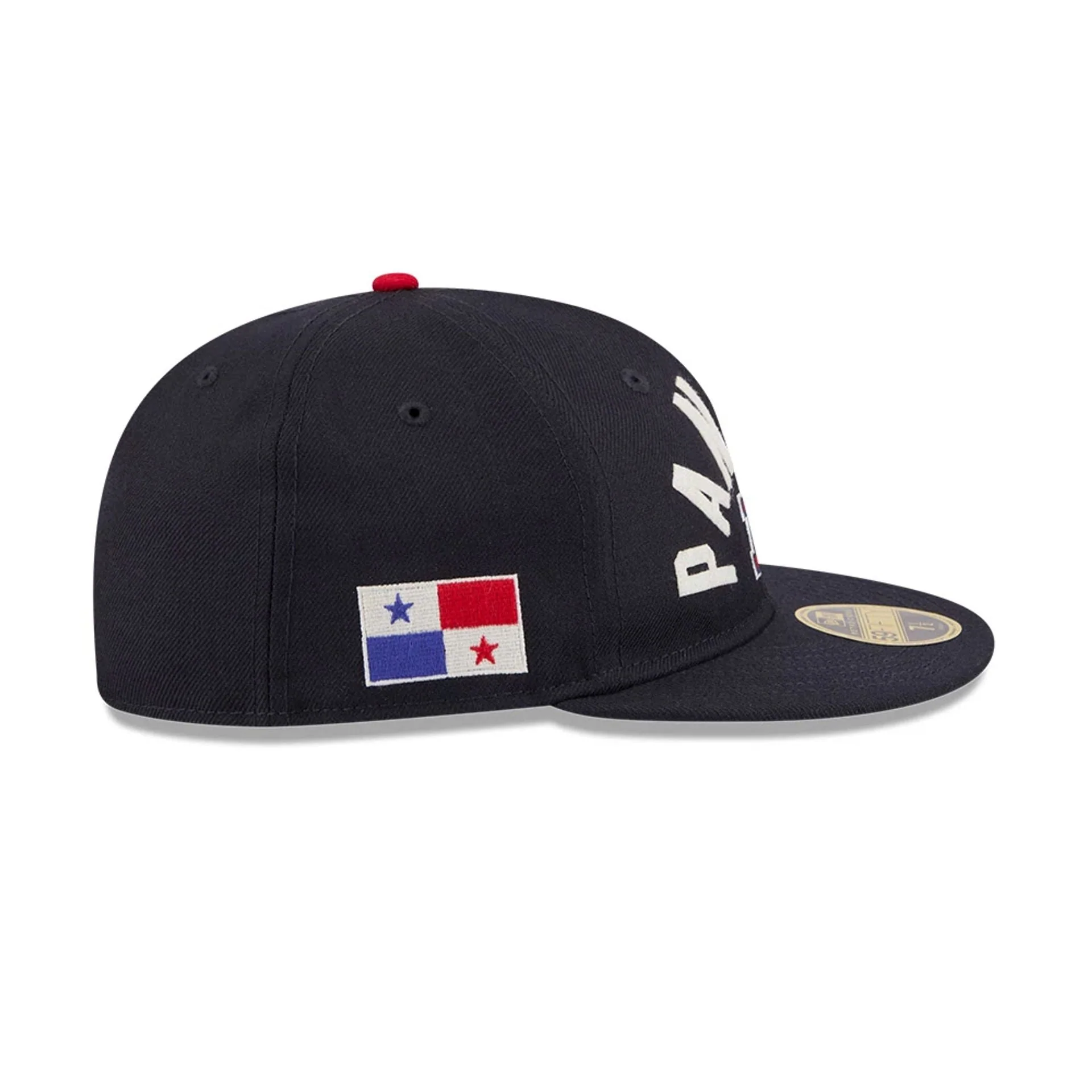 WBC Panama Classical Script Navy Retro Crown 59FIFTY Fitted Cap - Image 5