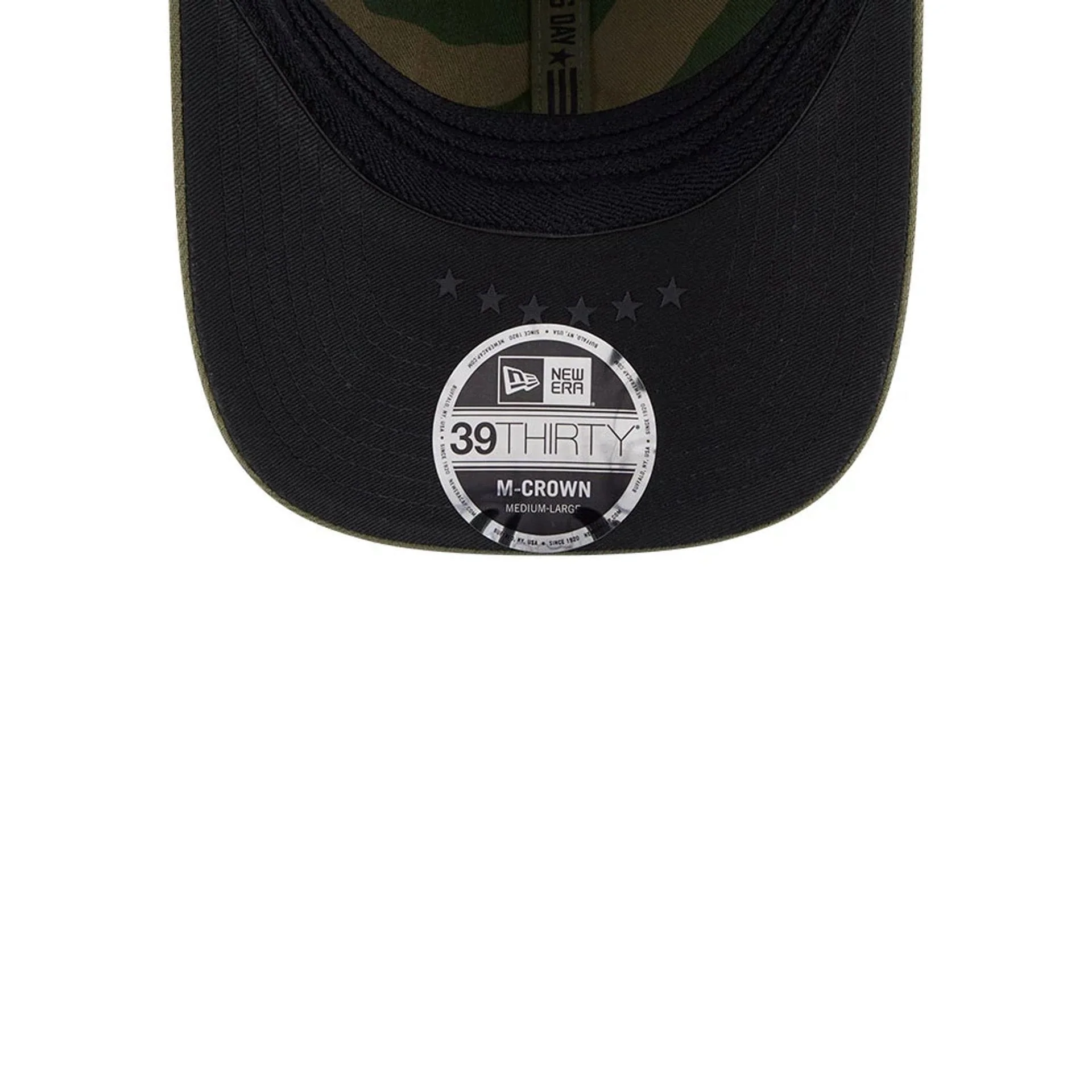 White Sox MLB Armed Forces Day 2026 Green 39THIRTY M-Crown Stretch Fit Cap - Image 7