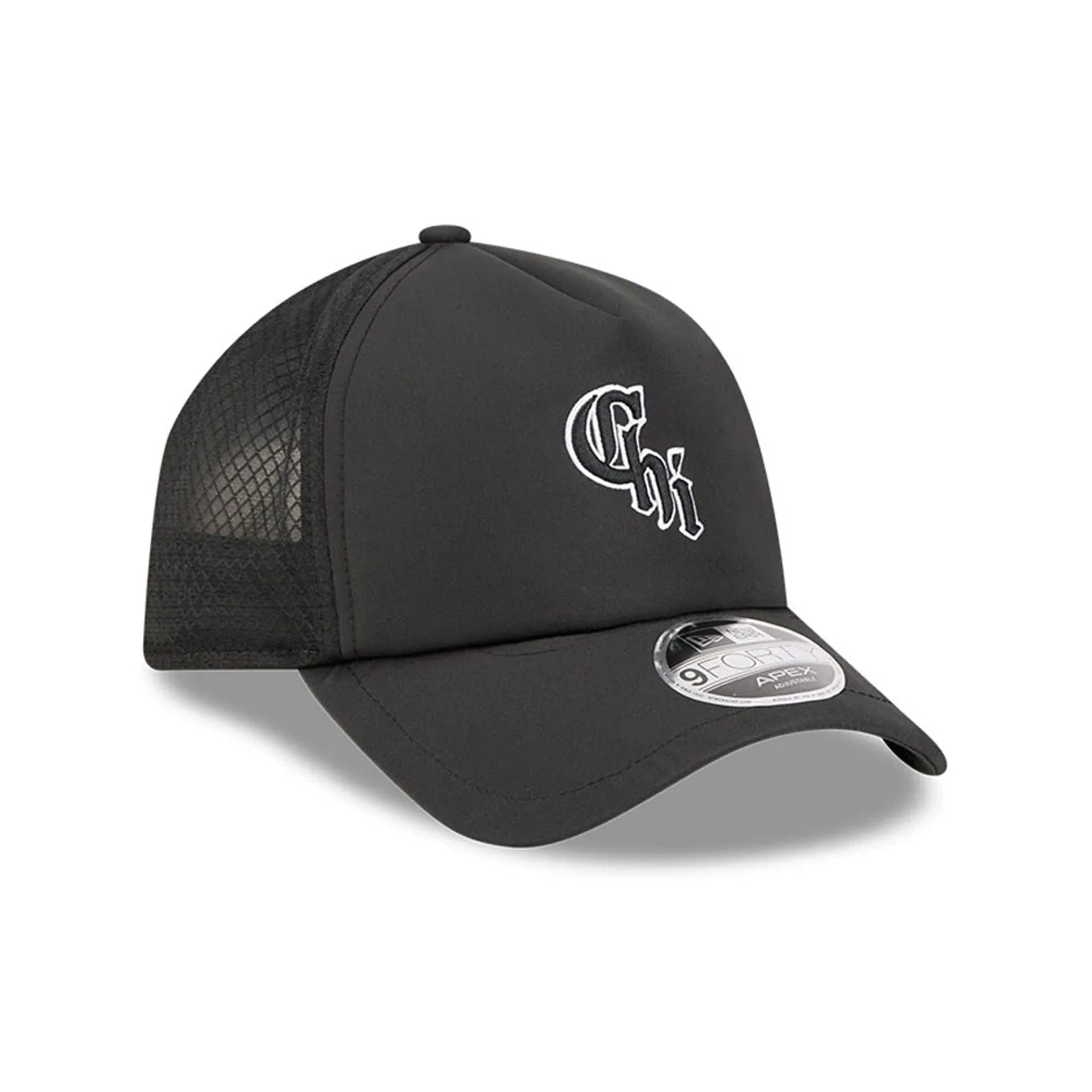 White Sox MLB Batting Practice 2026 Black 9FORTY Apex Adjustable Cap - Image 3