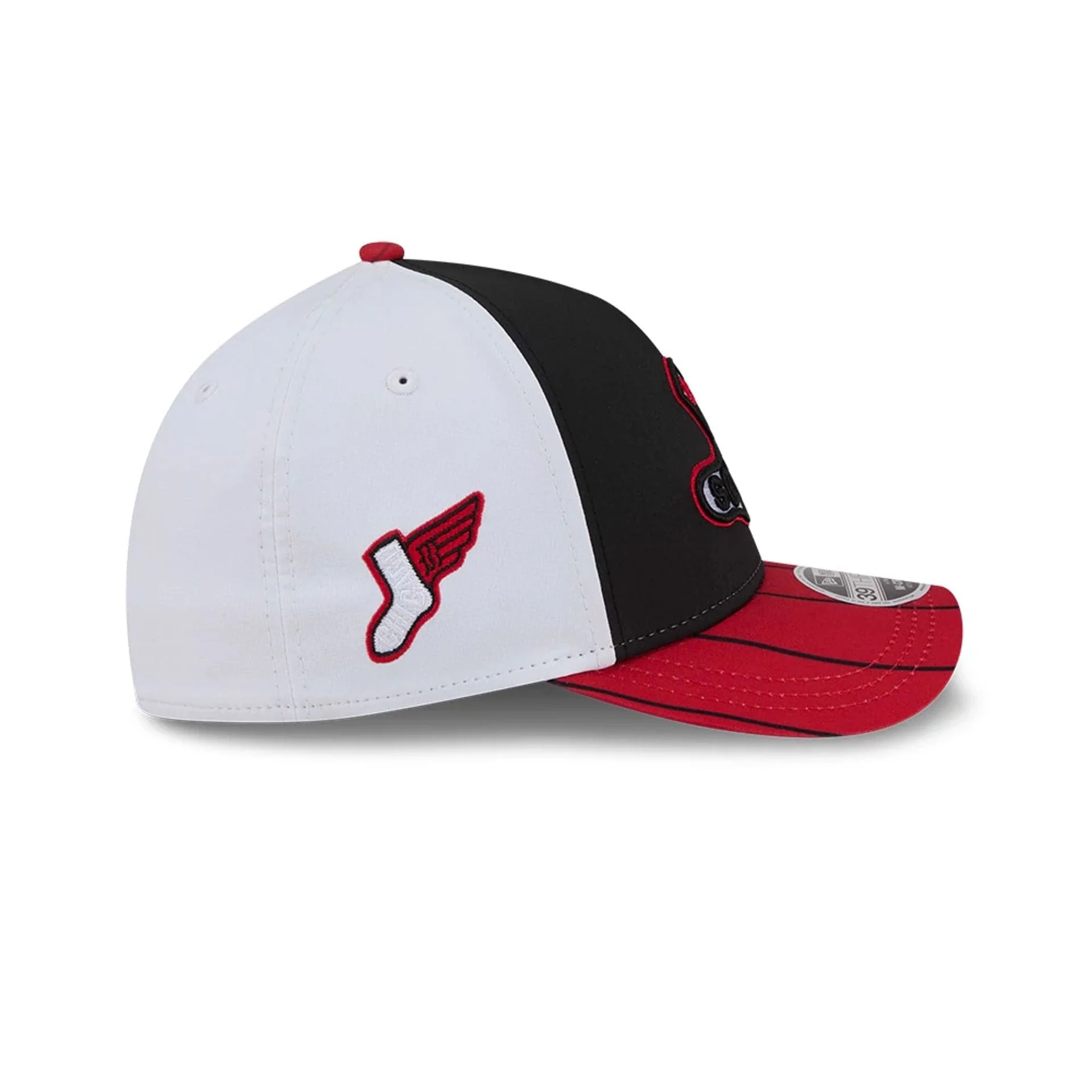 White Sox MLB City Connect Black 39THIRTY M-Crown A-Frame Stretch Fit Cap - Image 6