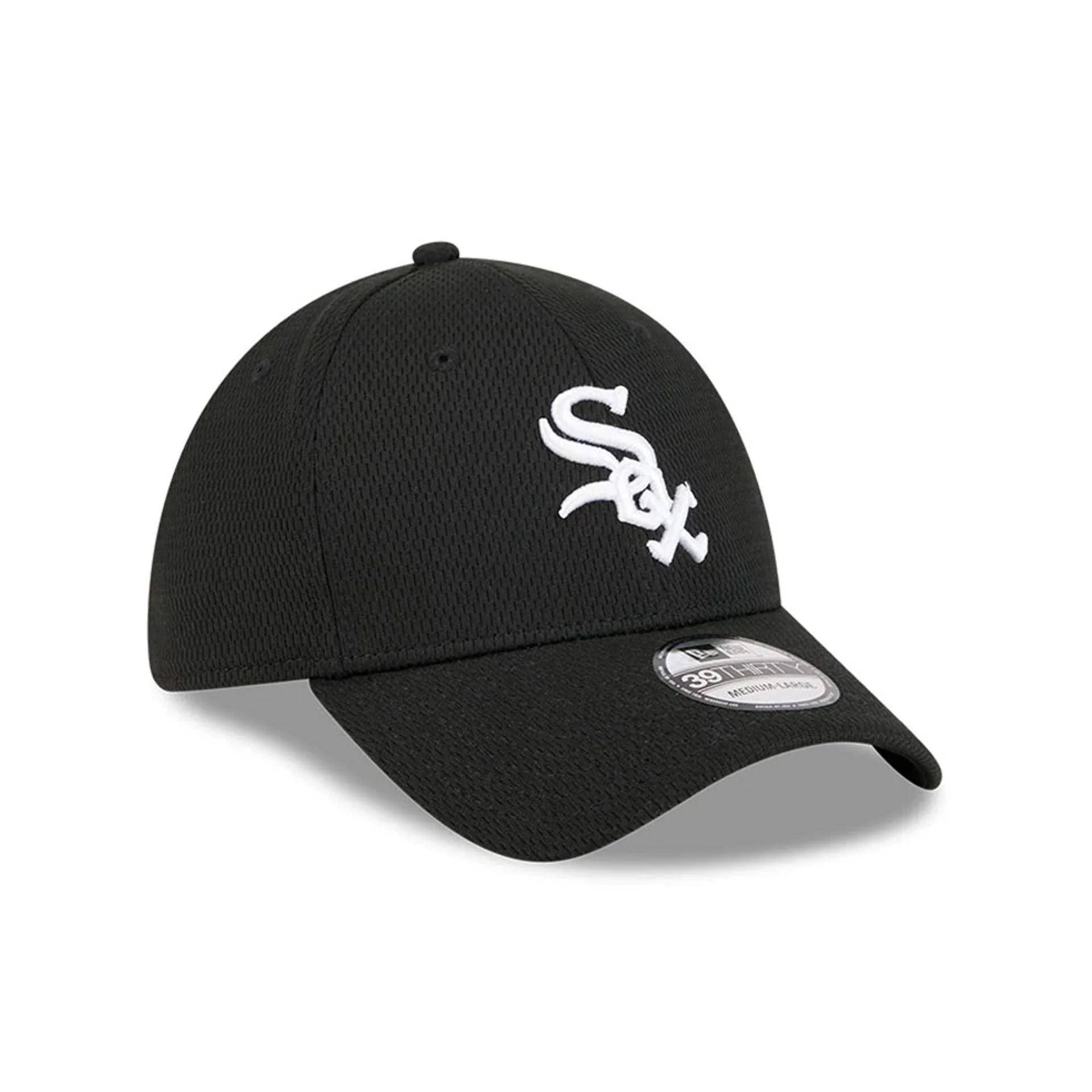 White Sox MLB Evergreen Black 39THIRTY Stretch Fit Cap - Image 3