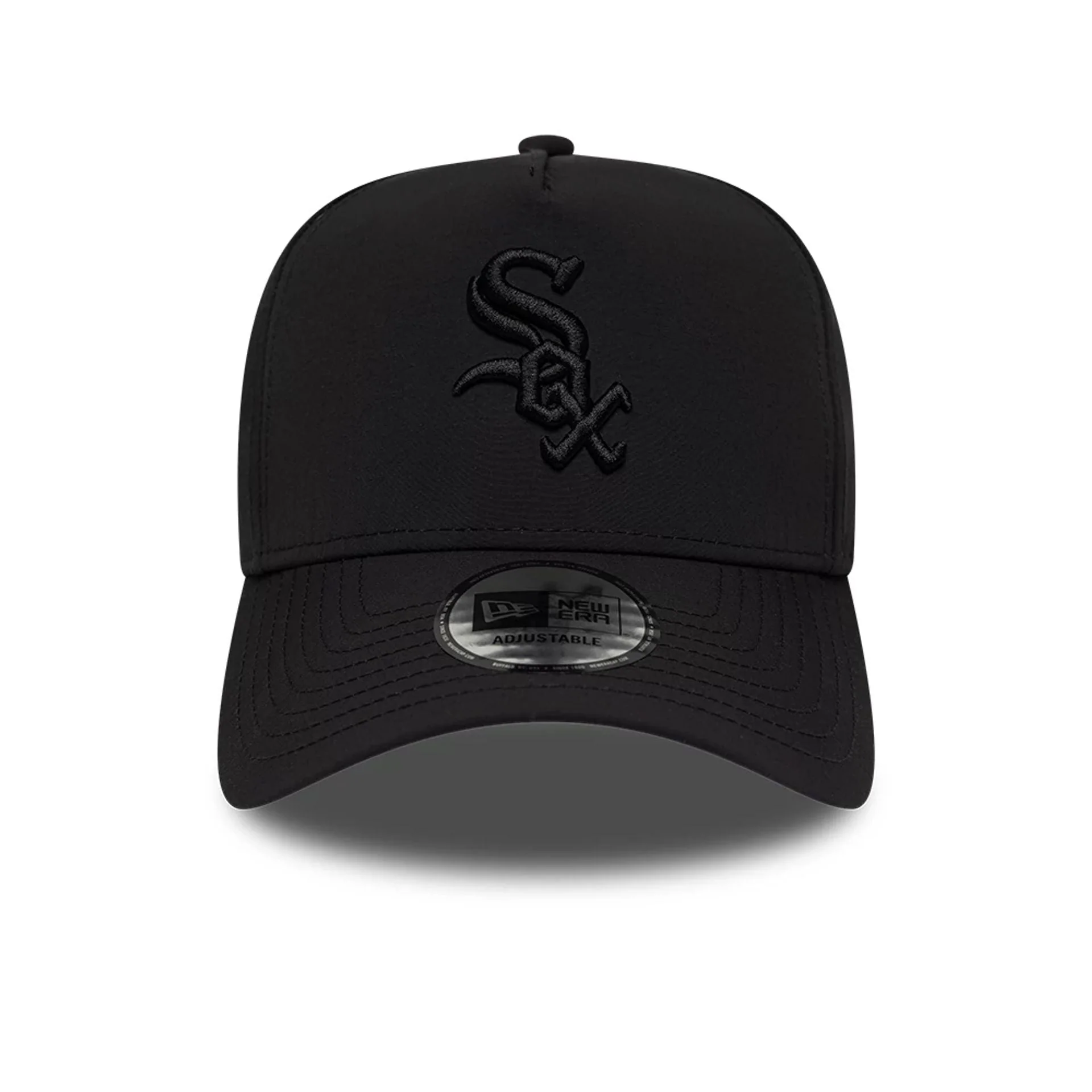 White Sox MLB Recycled Black On Black 9FORTY A-Frame Adjustable Cap - Image 2