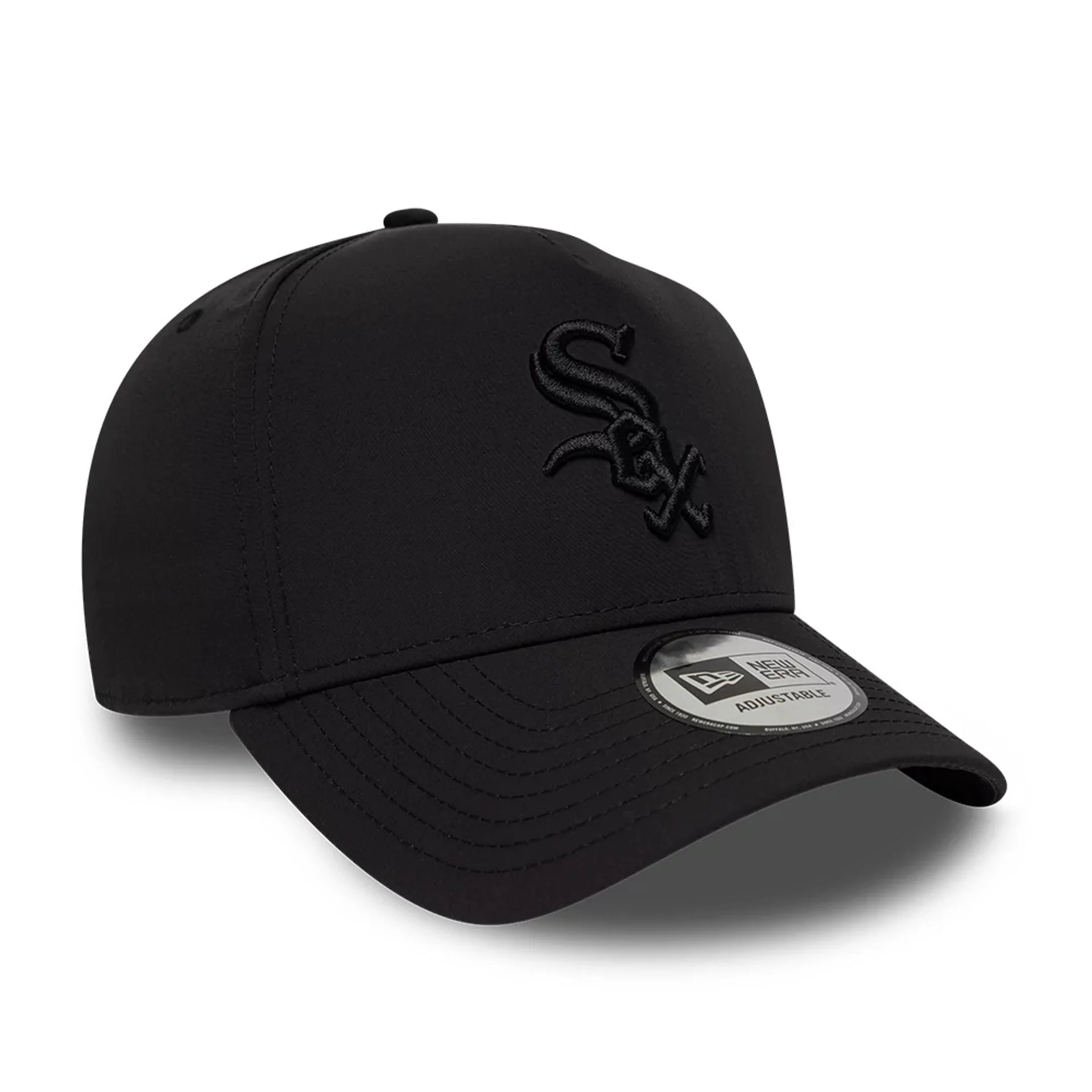 White Sox MLB Recycled Black On Black 9FORTY A-Frame Adjustable Cap - Image 3