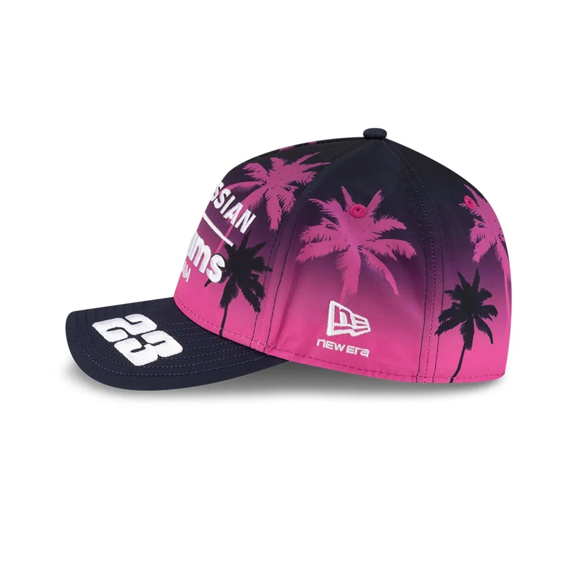 Williams Alex Albon Miami Navy 9FORTY M-Crown A-Frame Adjustable Cap - Image 5