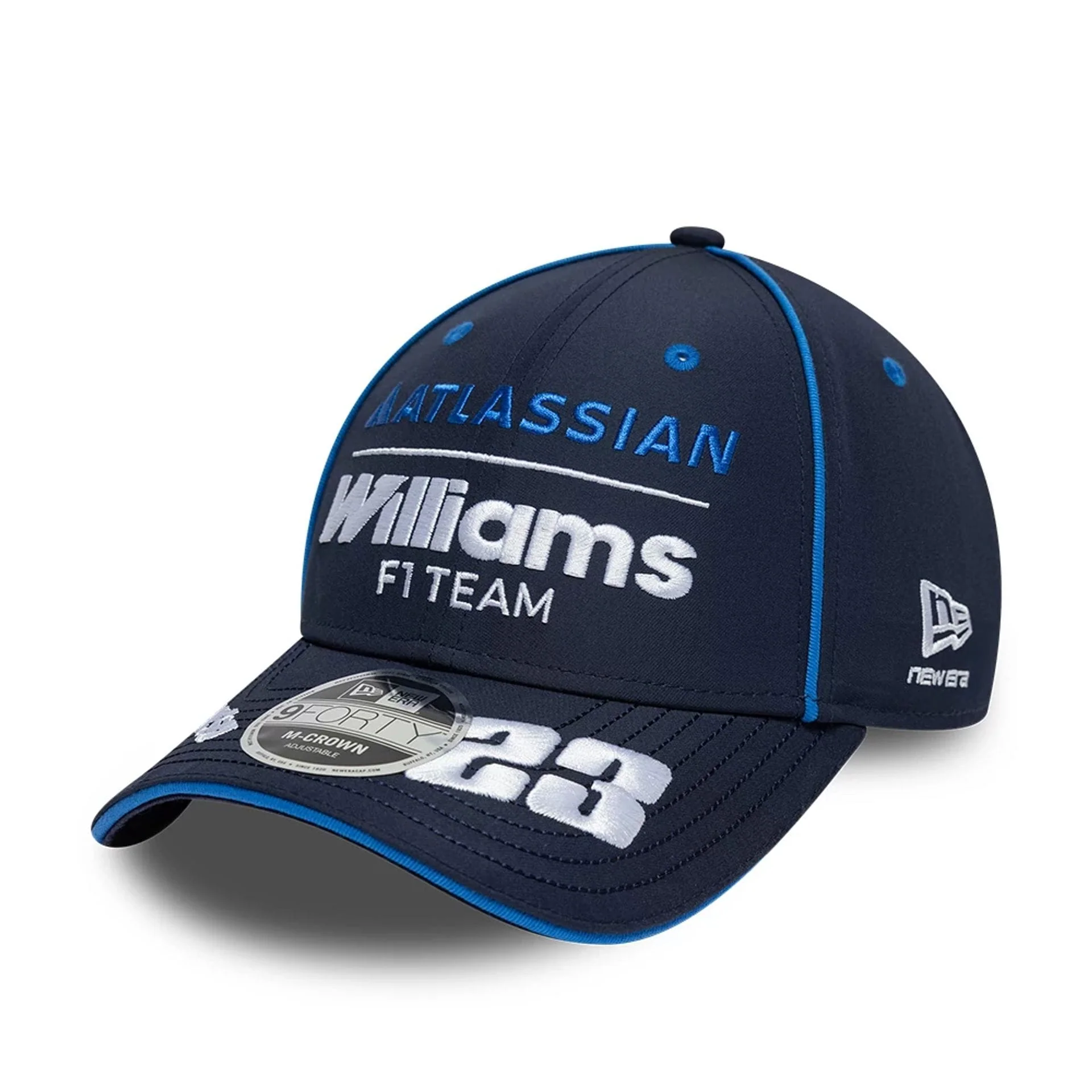 Williams Alex Albon Navy 9FORTY M-Crown Adjustable Cap - Image 4