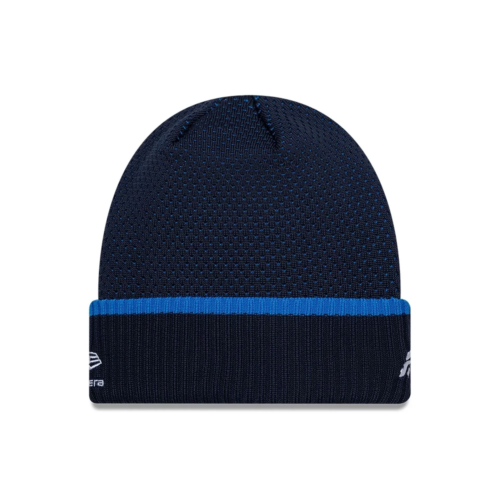 Williams Alex Albon Navy Cuff Knit Beanie Hat - Image 2