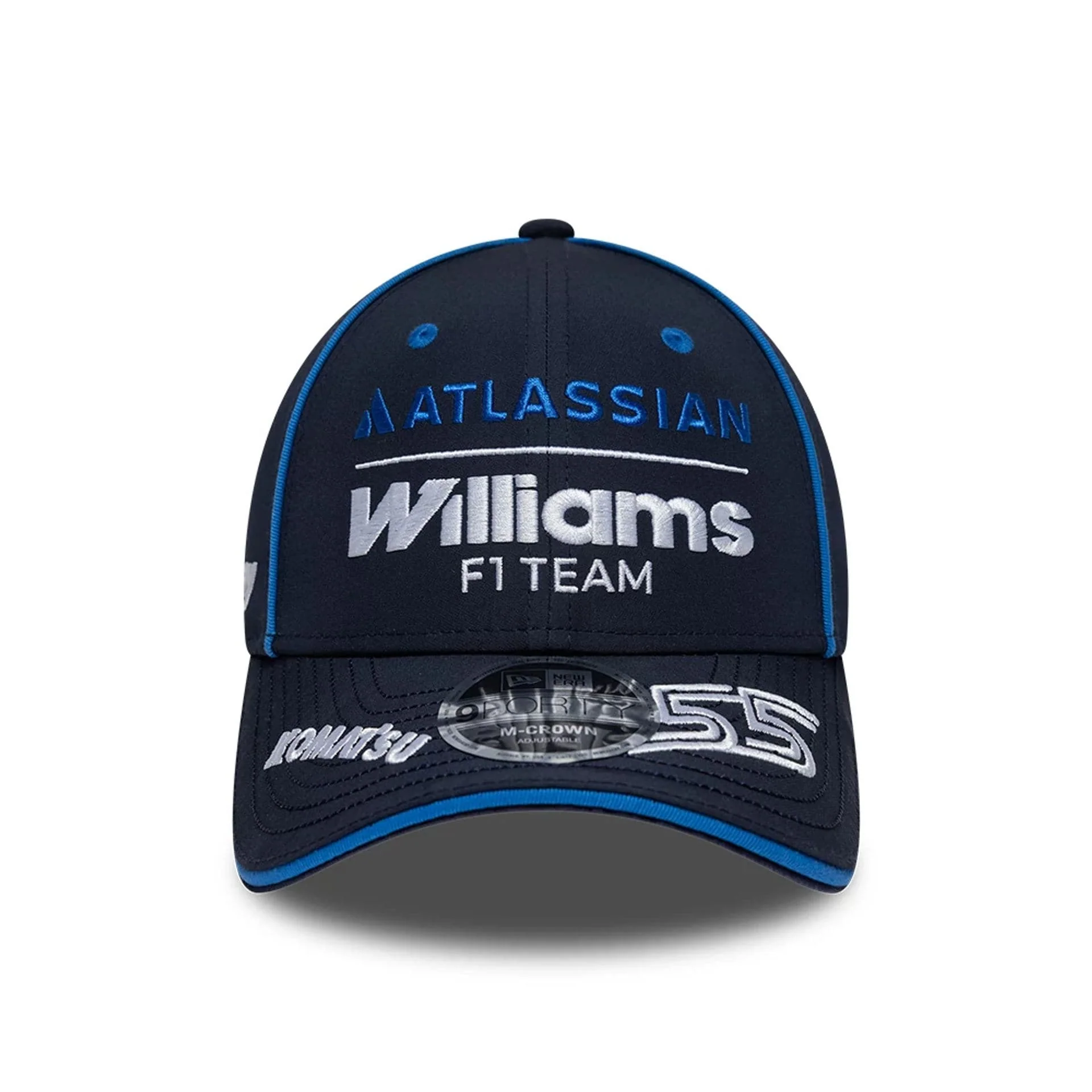 Williams Carlos Sainz Navy 9FORTY M-Crown Adjustable Cap - Image 3