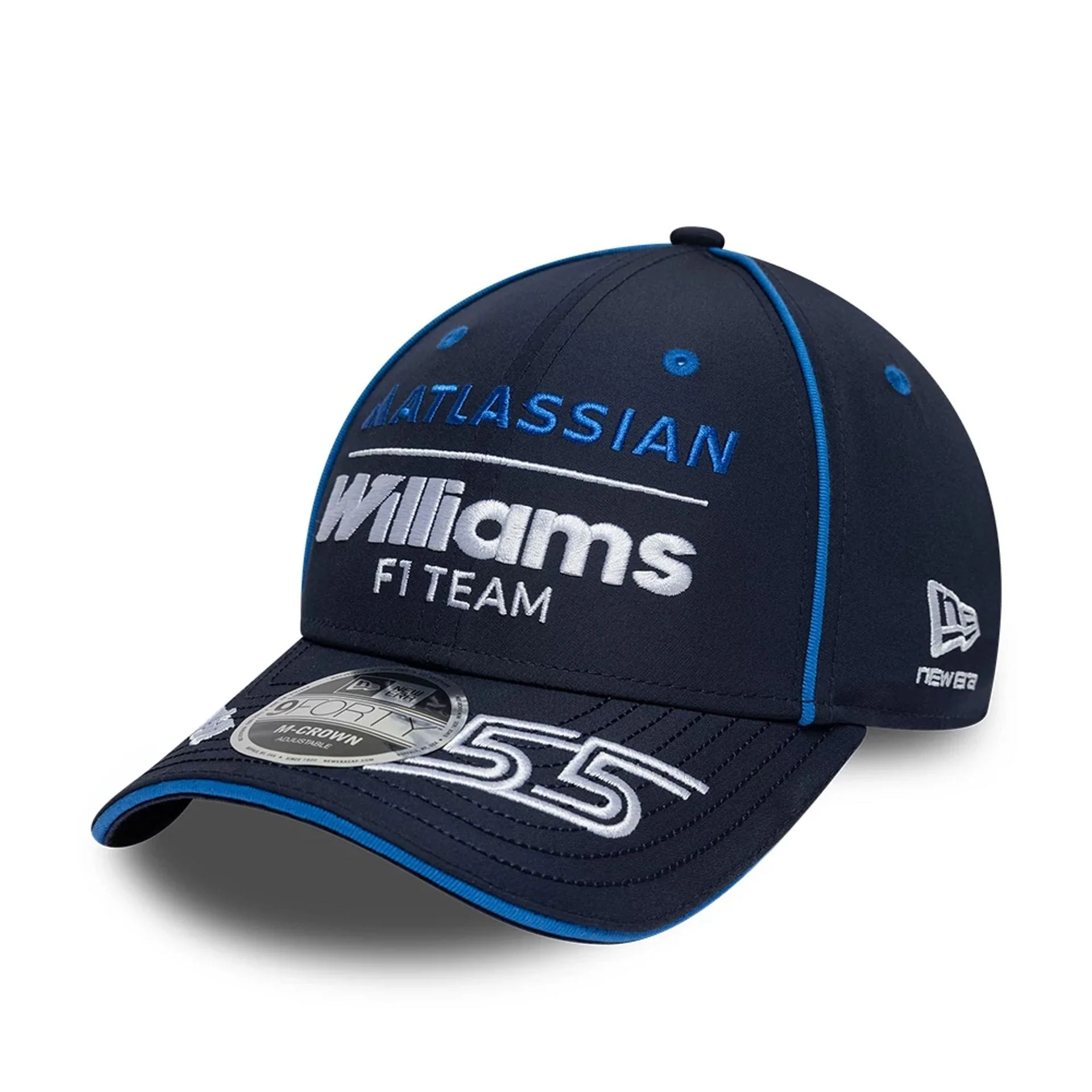 Williams Carlos Sainz Navy 9FORTY M-Crown Adjustable Cap - Image 4