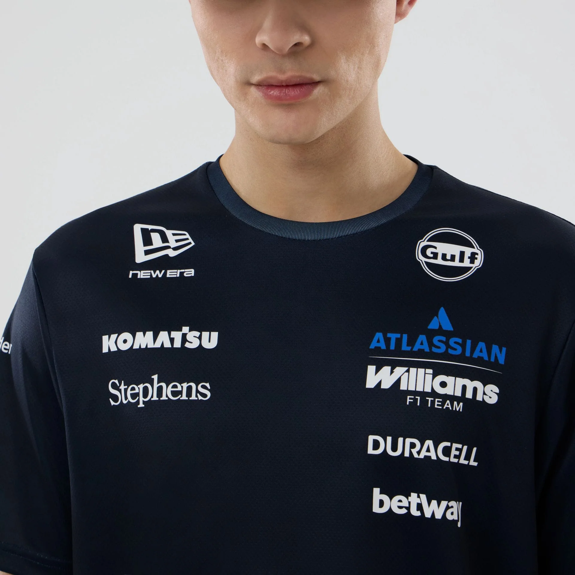 Williams Carlos Sainz Navy Tech T-shirt - Image 5