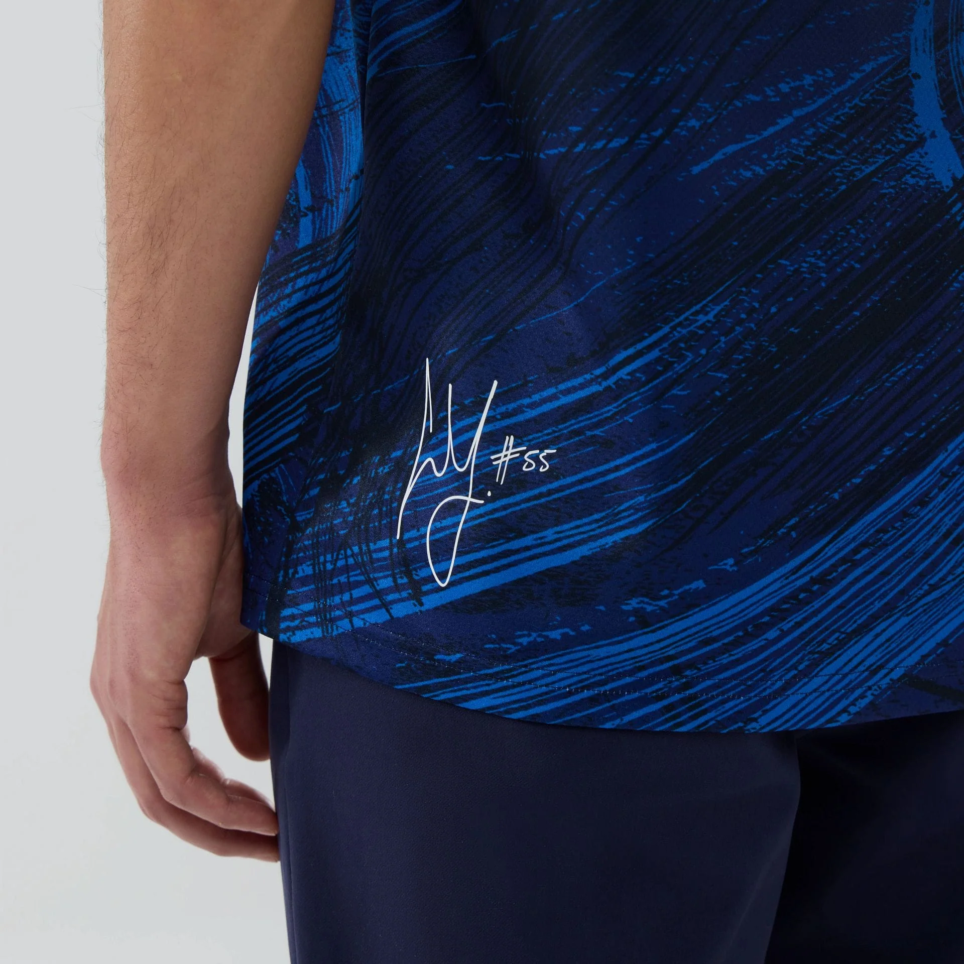 Williams Carlos Sainz Navy Tech T-shirt - Image 7