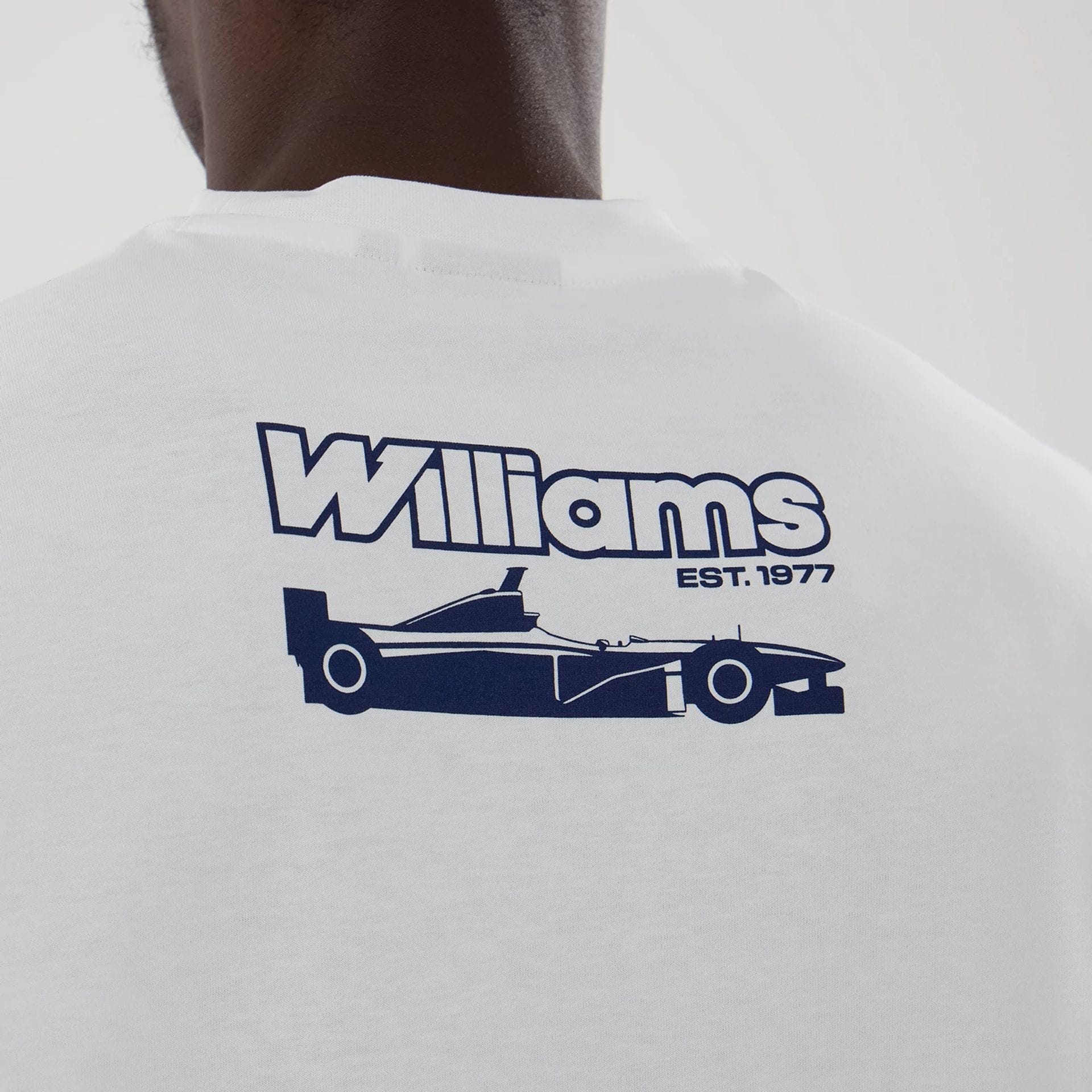 Williams Japan 1996 White Oversized T-Shirt - Image 5