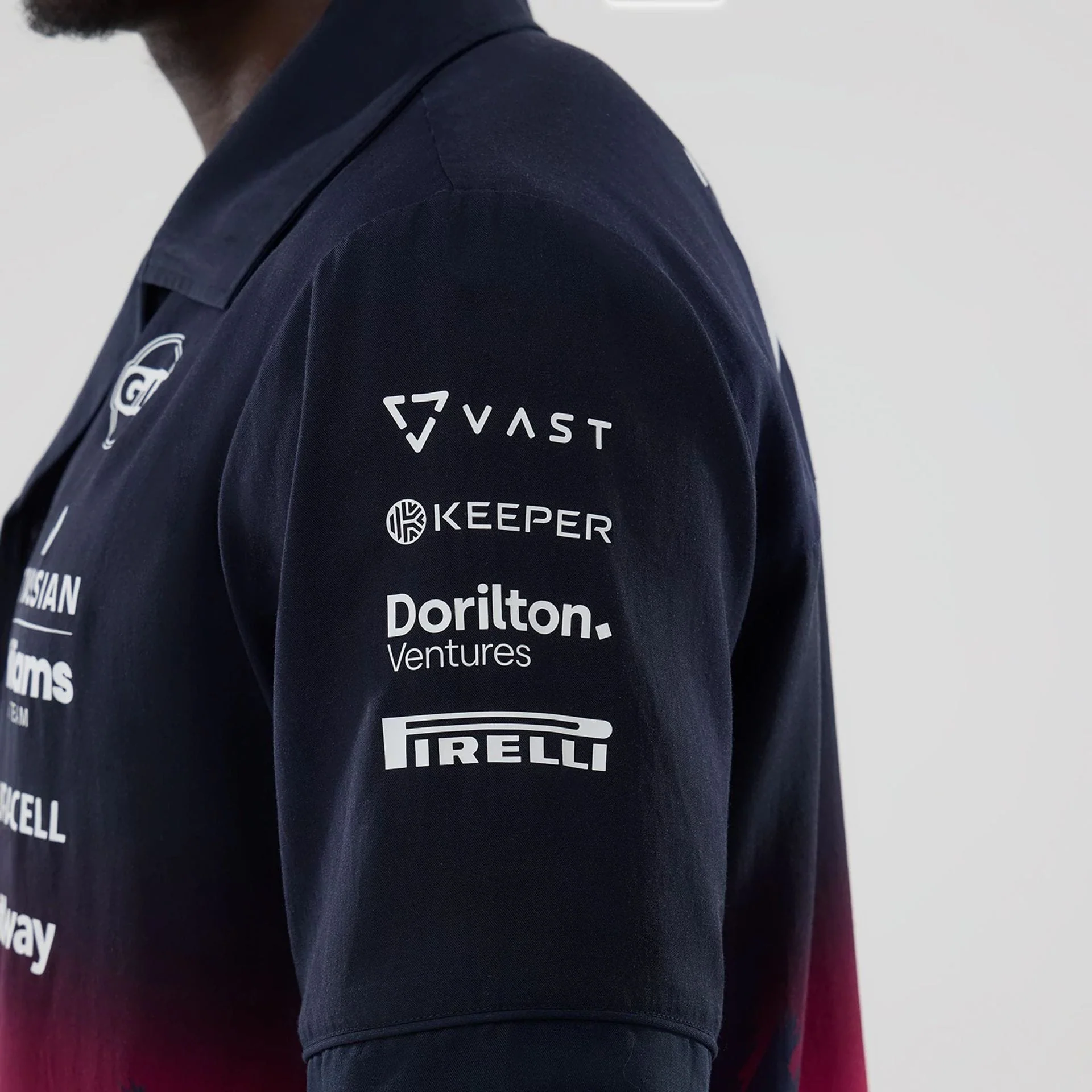 Williams Miami Navy Short Sleeve Shirt - Image 5