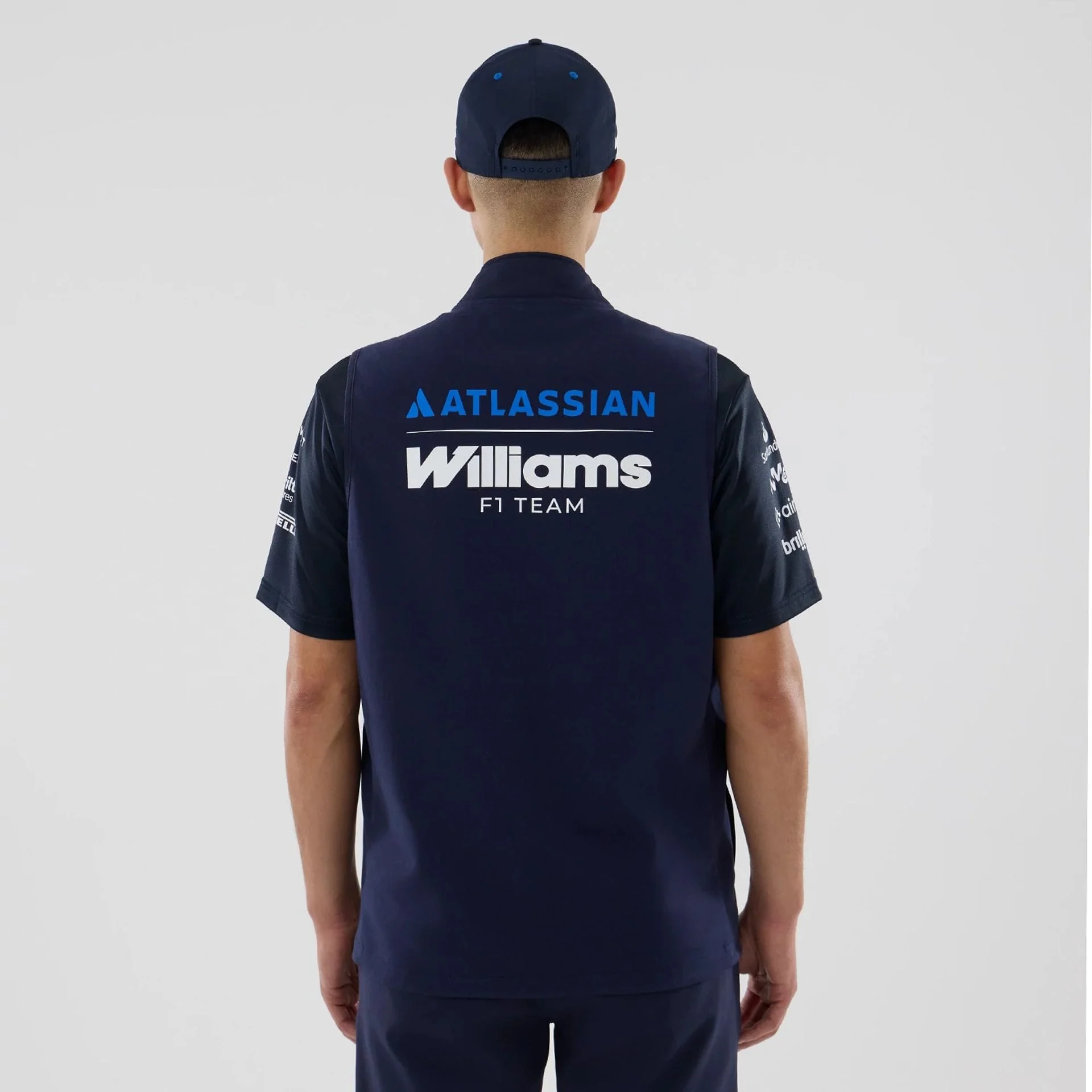 Williams Navy Gilet - Image 2