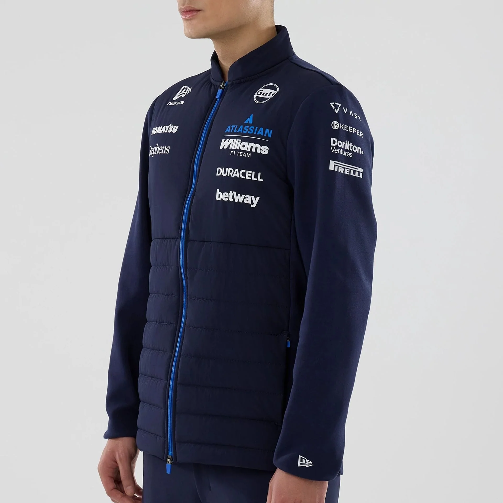 Williams Navy Hybrid Jacket - Image 3
