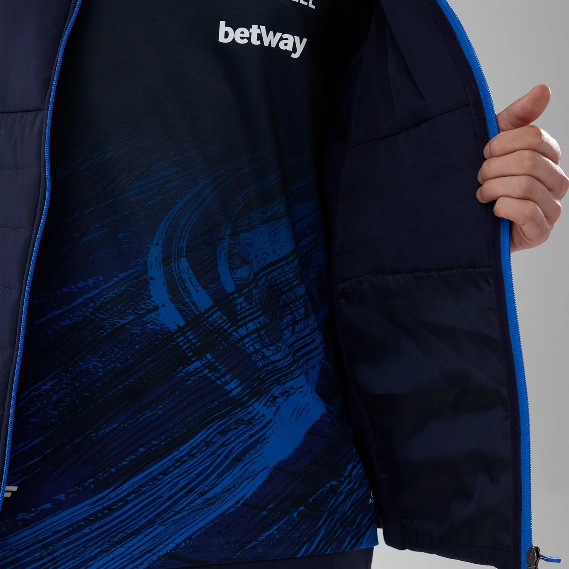Williams Navy Hybrid Jacket - Image 7